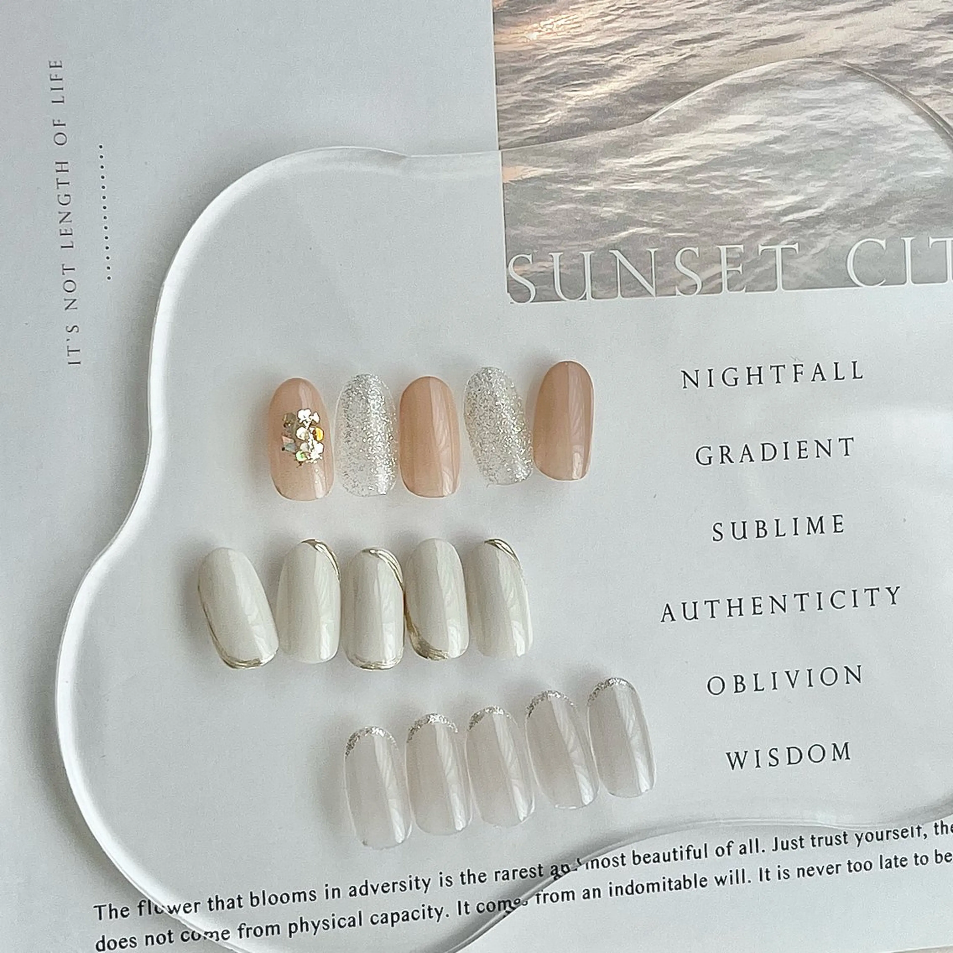 ネイル アートネイル シンプルネイル Spricoloré ／harunaのネイルデザイン