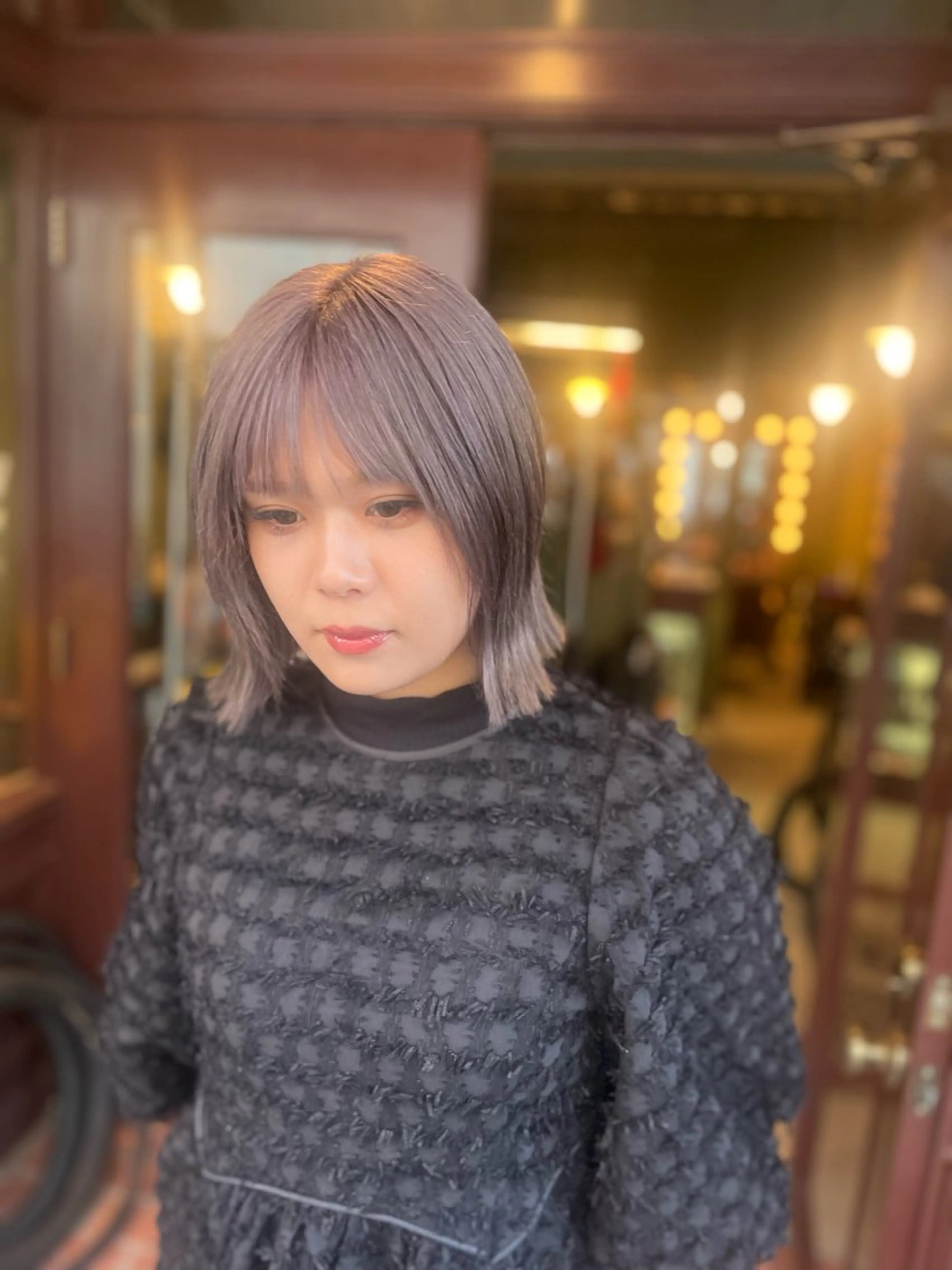 ミディアム カラー カット ヘアカラー トリートメント ヘアセット PATH-hair. storeのヘアスタイル