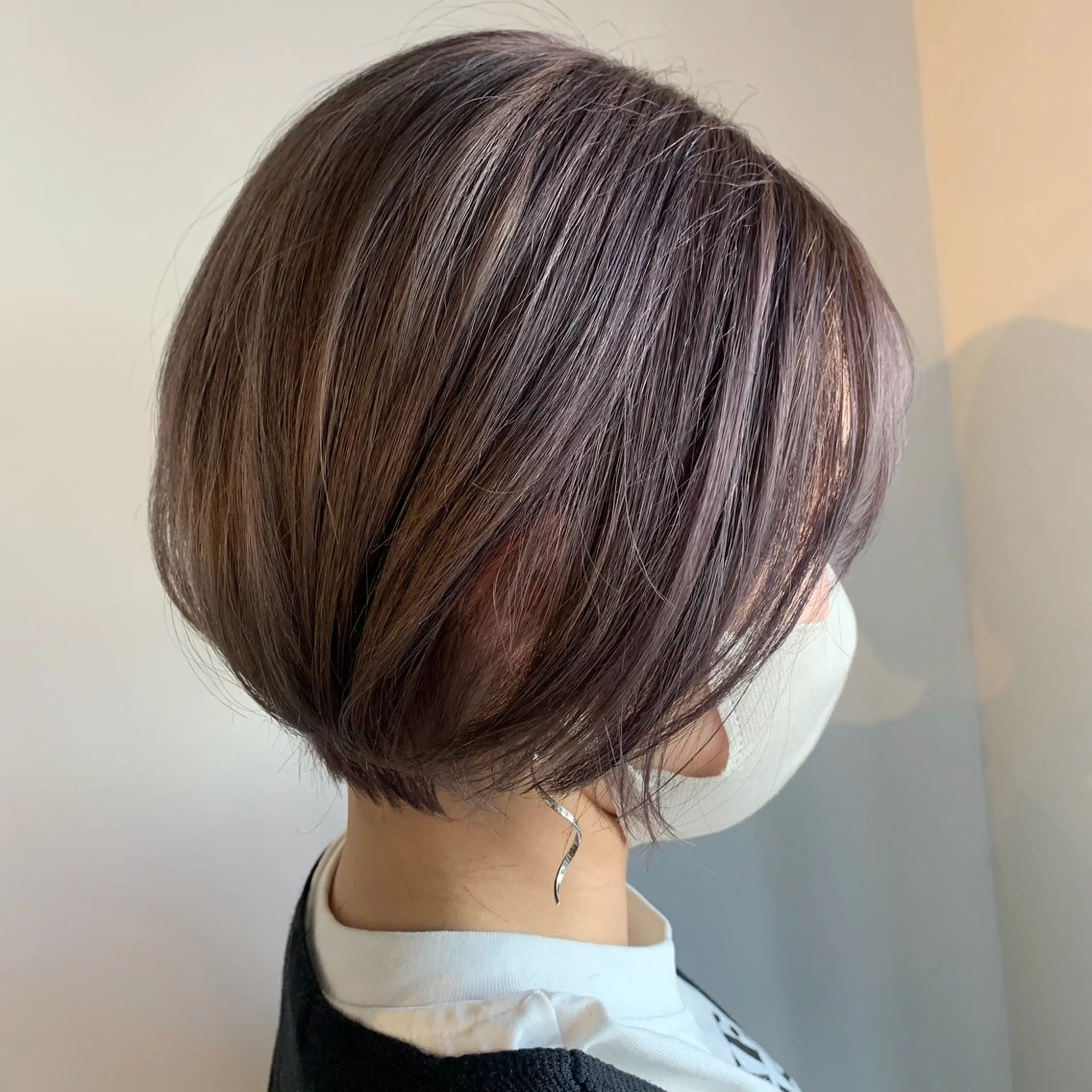 ショート 最新ケアカラー 髪質改善YUTOのヘアスタイル