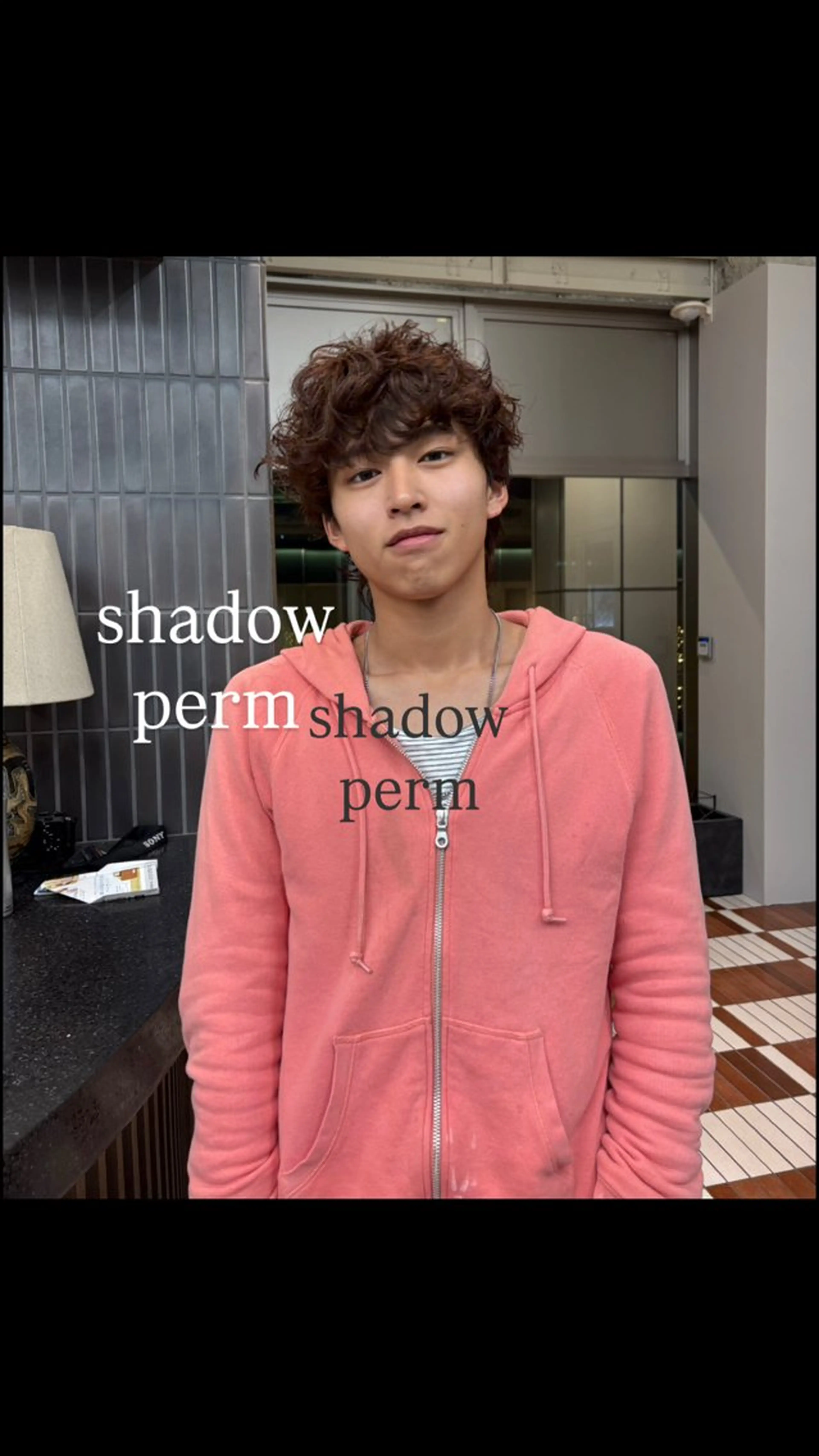 カラー パーマ メンズ メンズパーマ パーマ 名古屋栄/モデル募集 sayoのヘアスタイル