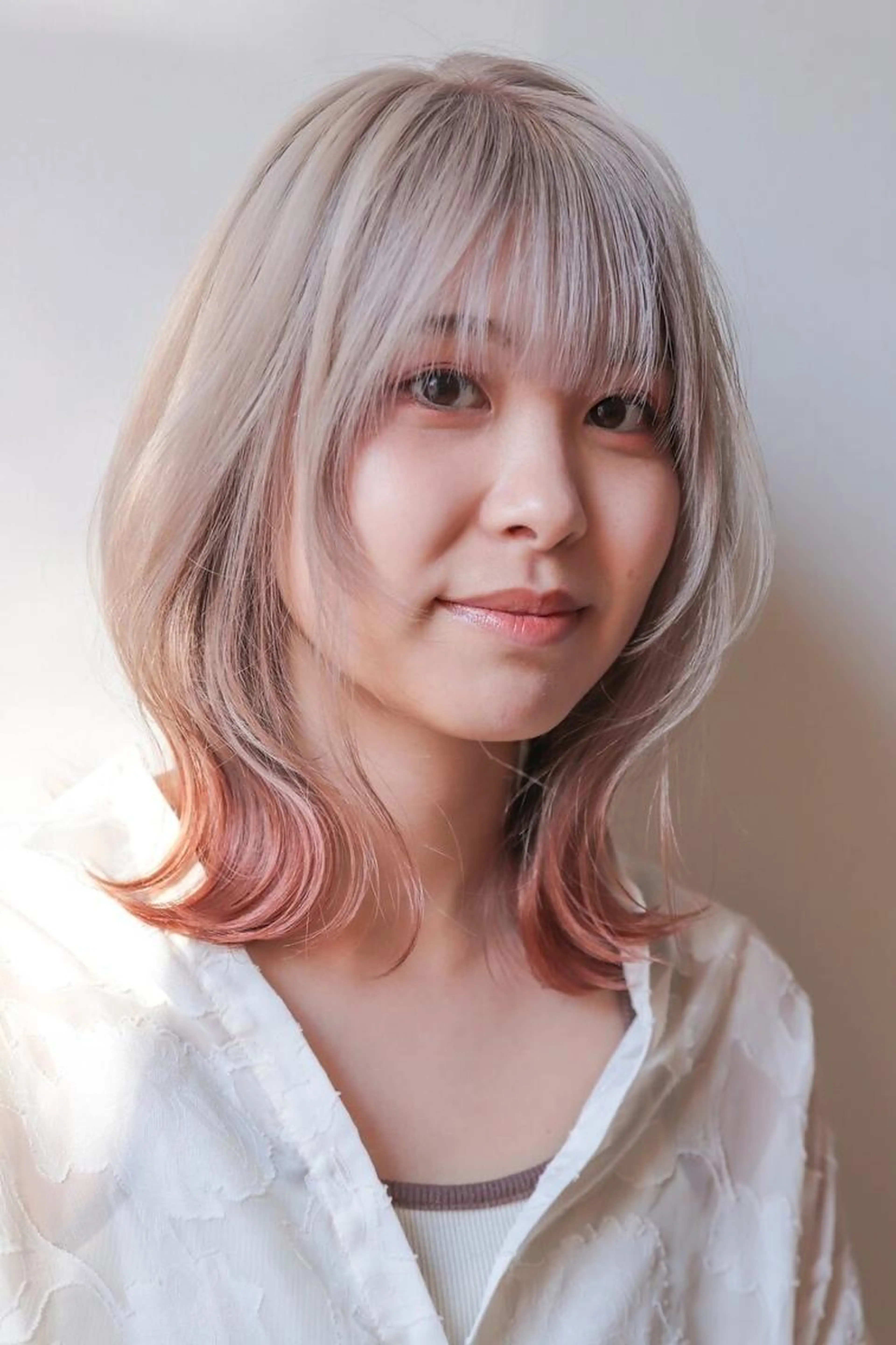 🩵2回目の方限定🩵カット+ケアカラー+1stepトリートメント🎵¥13090→¥8900の写真