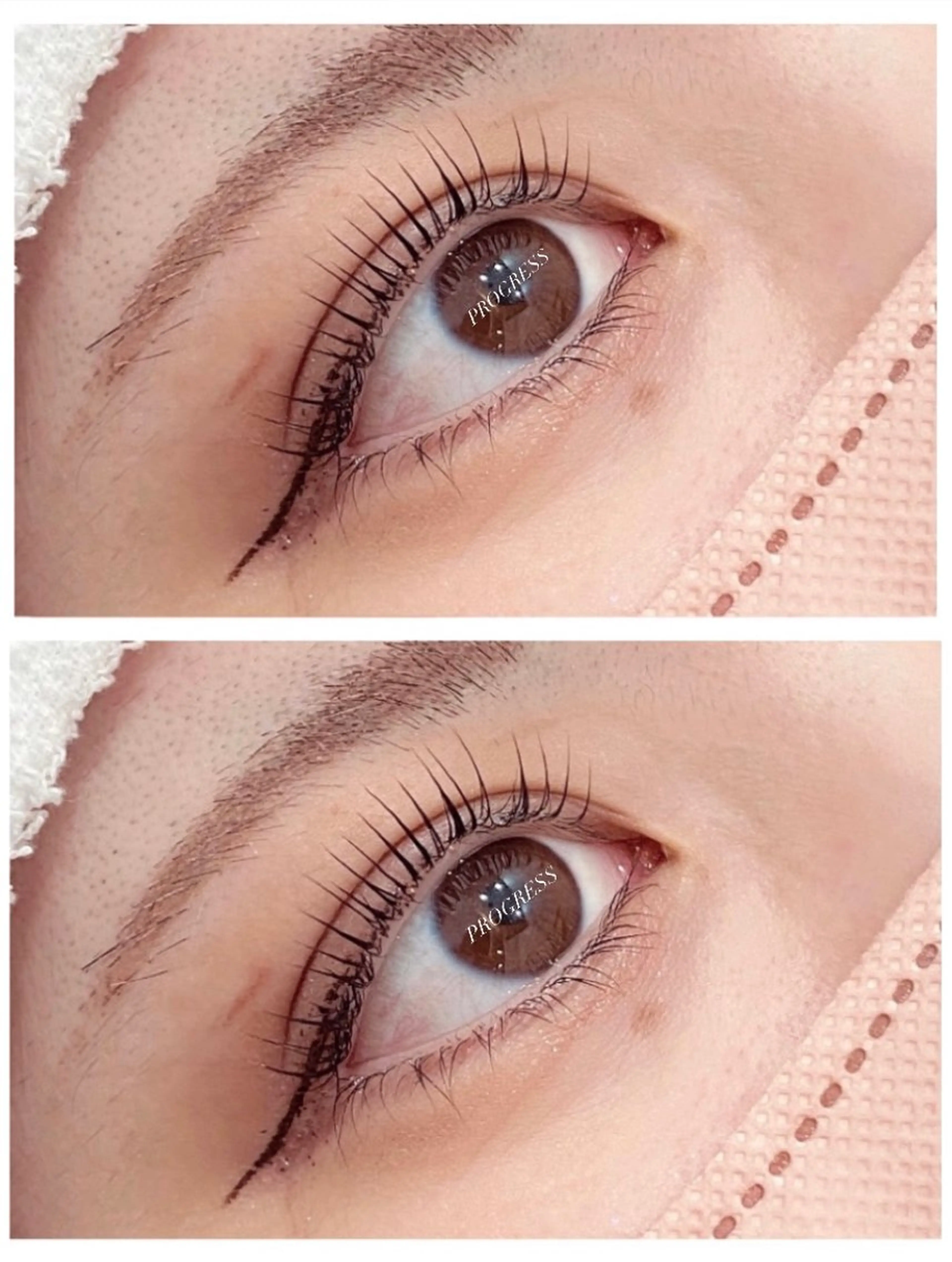 【⠀🌈✨まつ毛パーマ＆アイブロウ✨🌈⠀】セットメニューでお得に目元辺りの垢抜け💖✨️✨️の写真