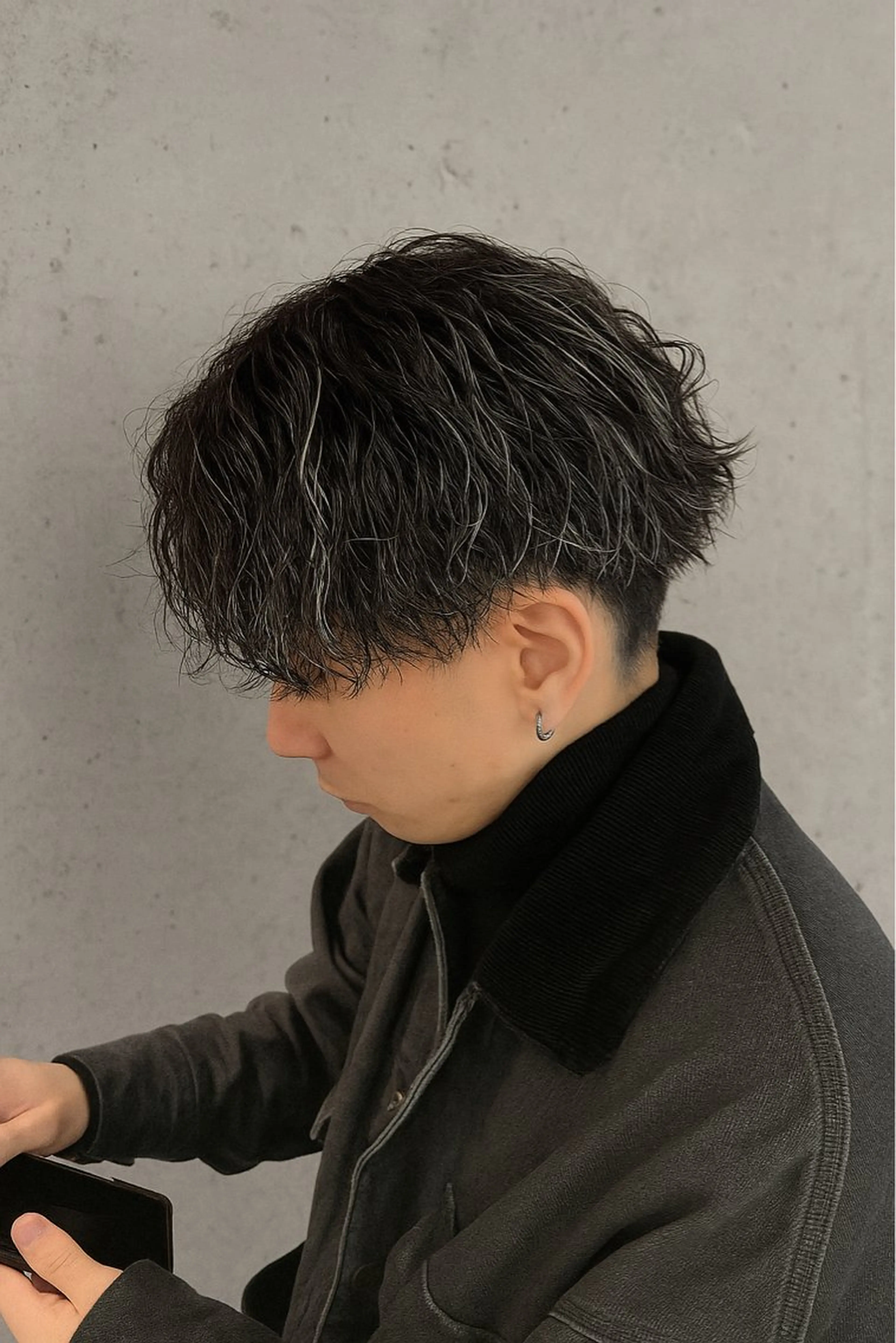 メンズ 朝野 錬のヘアスタイル