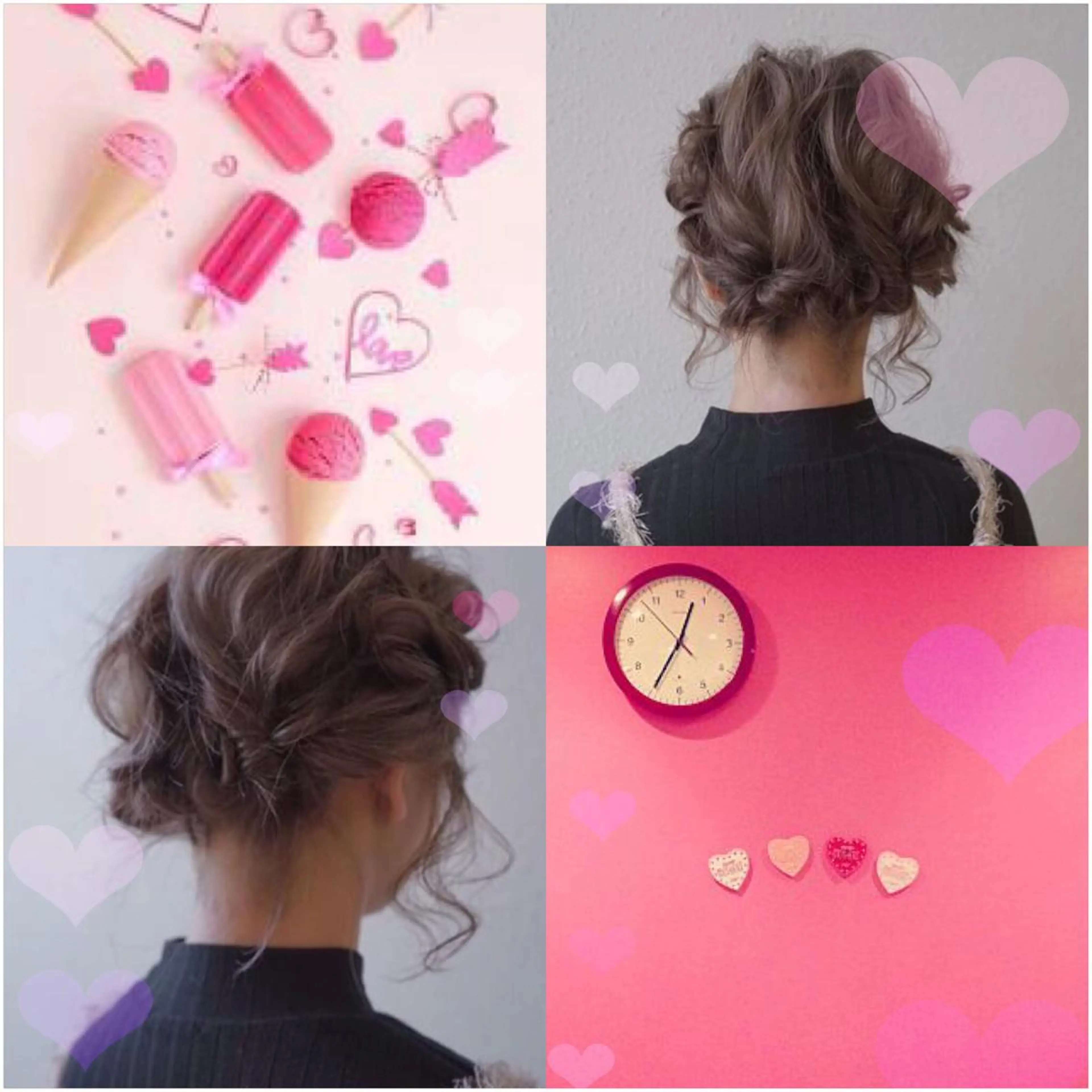 ミディアム カラー ヘアアレンジ 代表🎀 ふわモテ愛 され髪🩷yumiのヘアスタイル