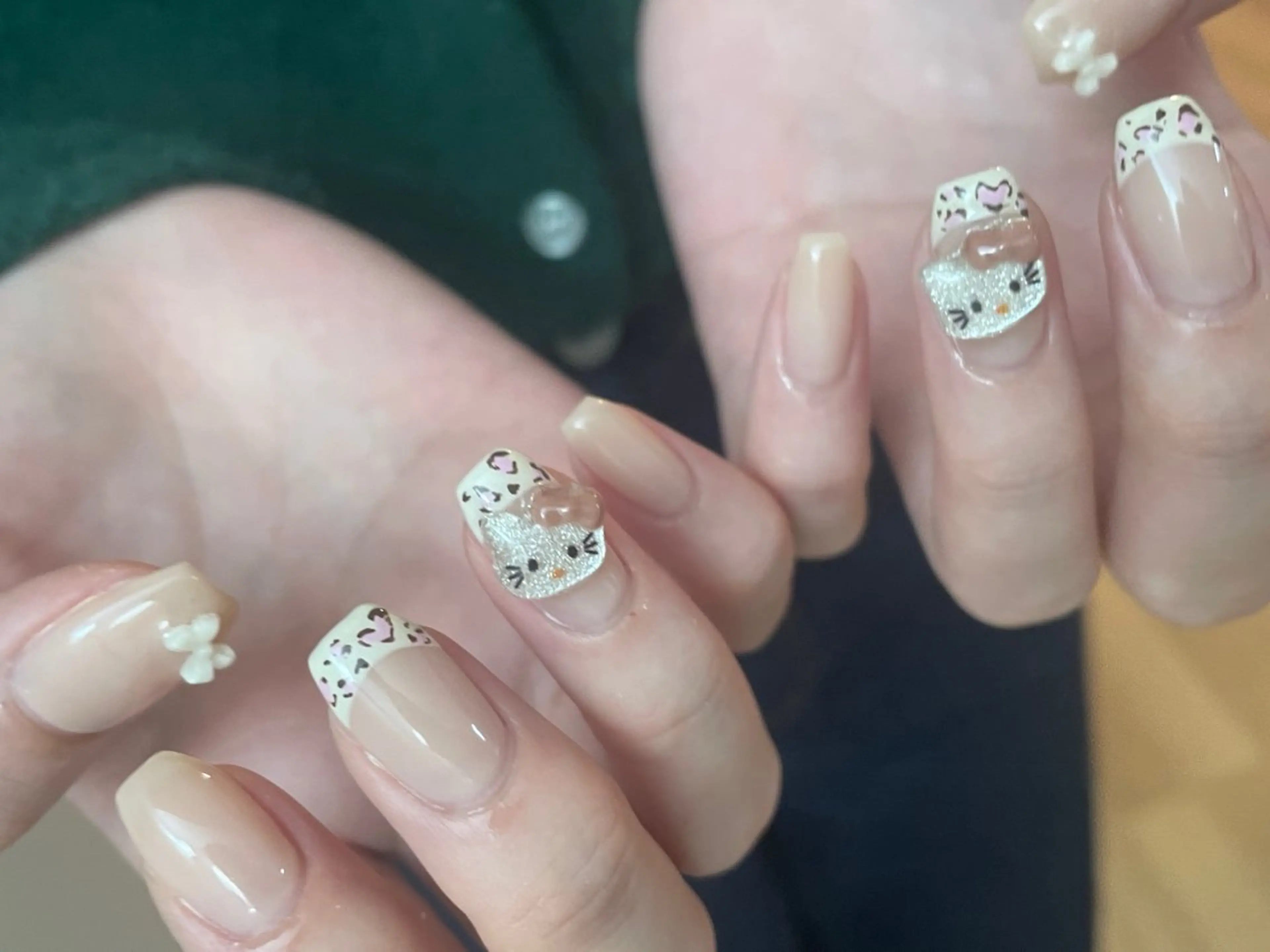 ネイル リボン vico【名古屋栄店】所属・vico栄 kitagawaのネイルデザイン