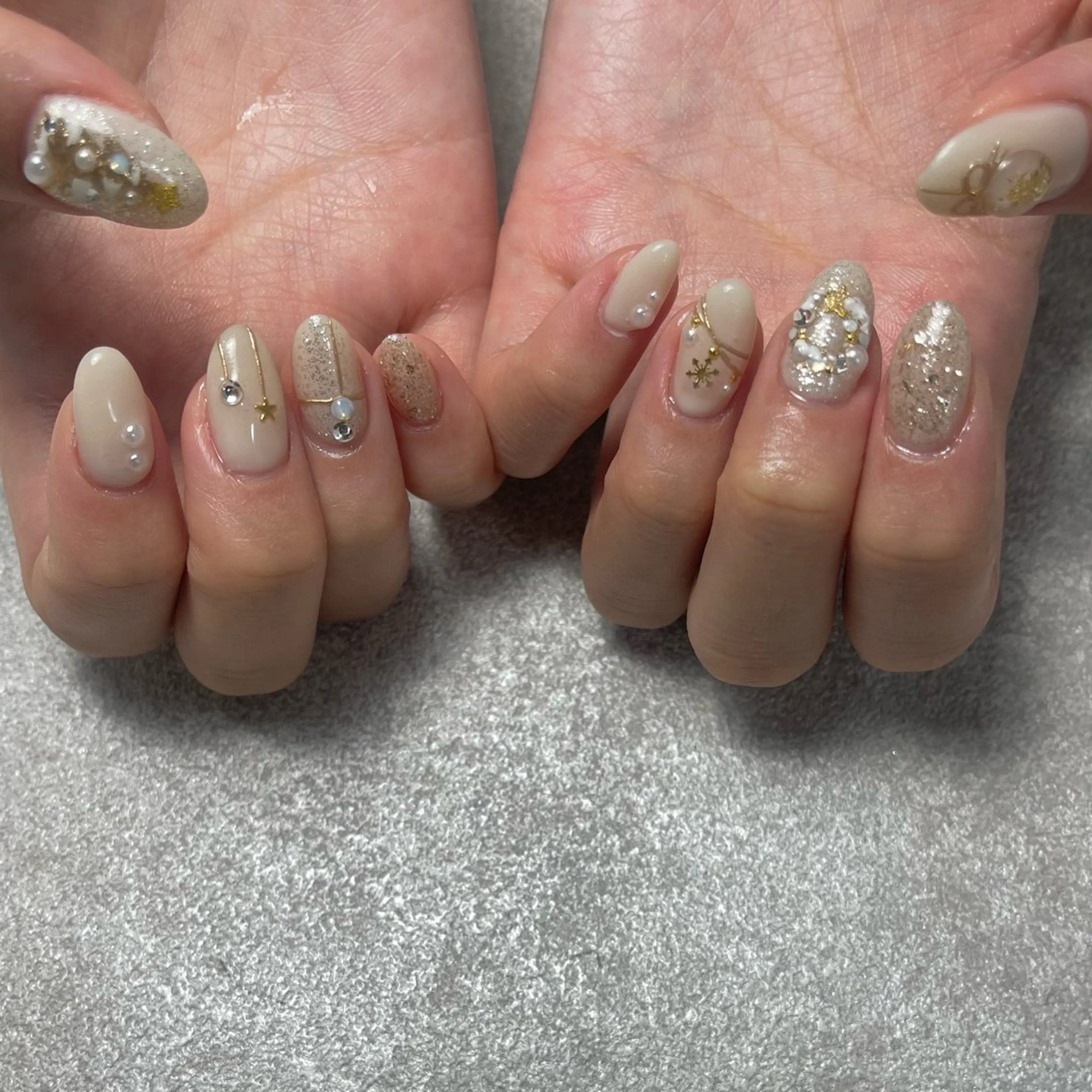 ネイル ハンドネイル ＆MERCI所属・&MERCI nail maoのネイルデザイン