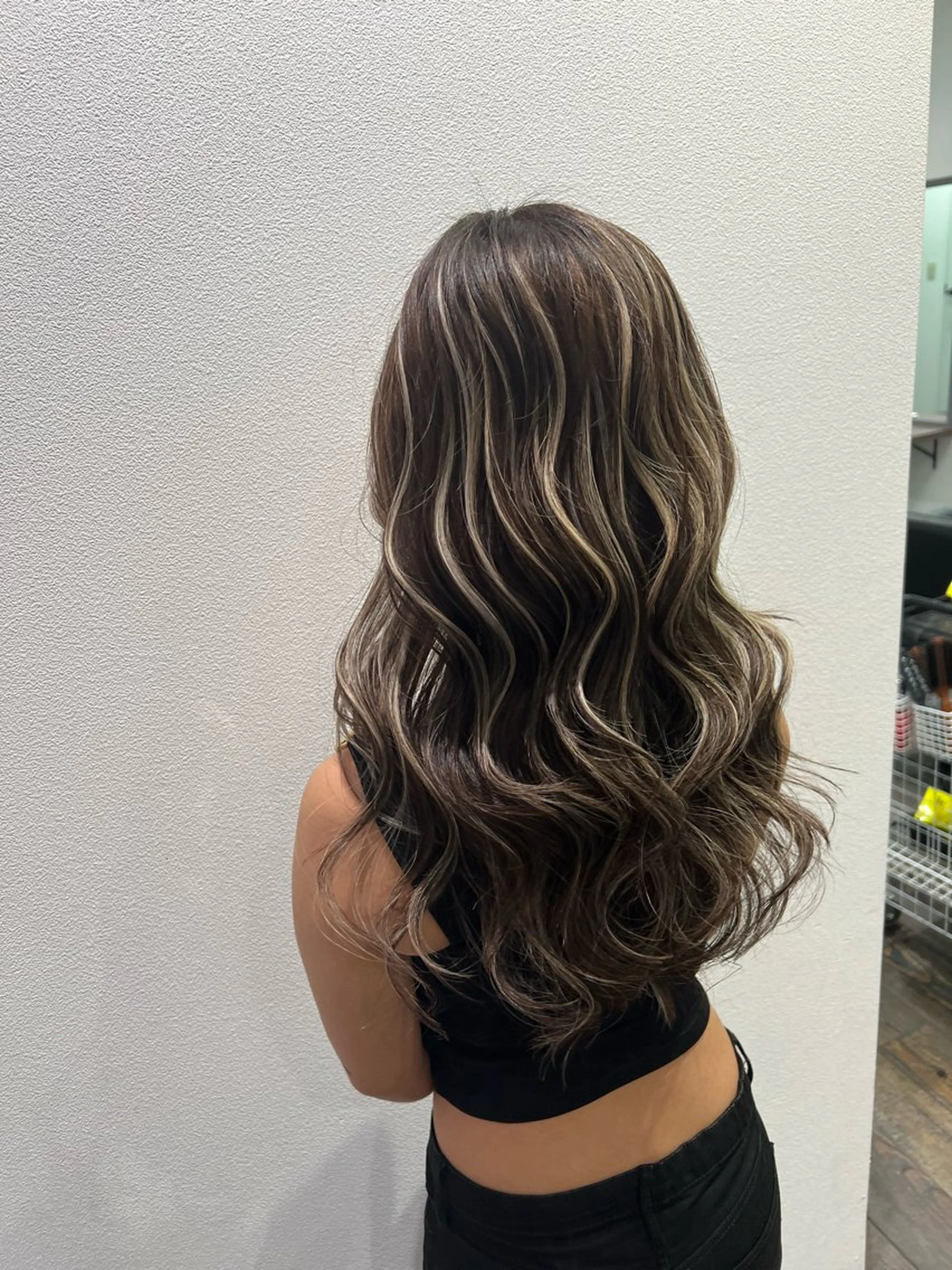 カラー カット ヘアカラー レイヤーカット 早崎太生のヘアスタイル