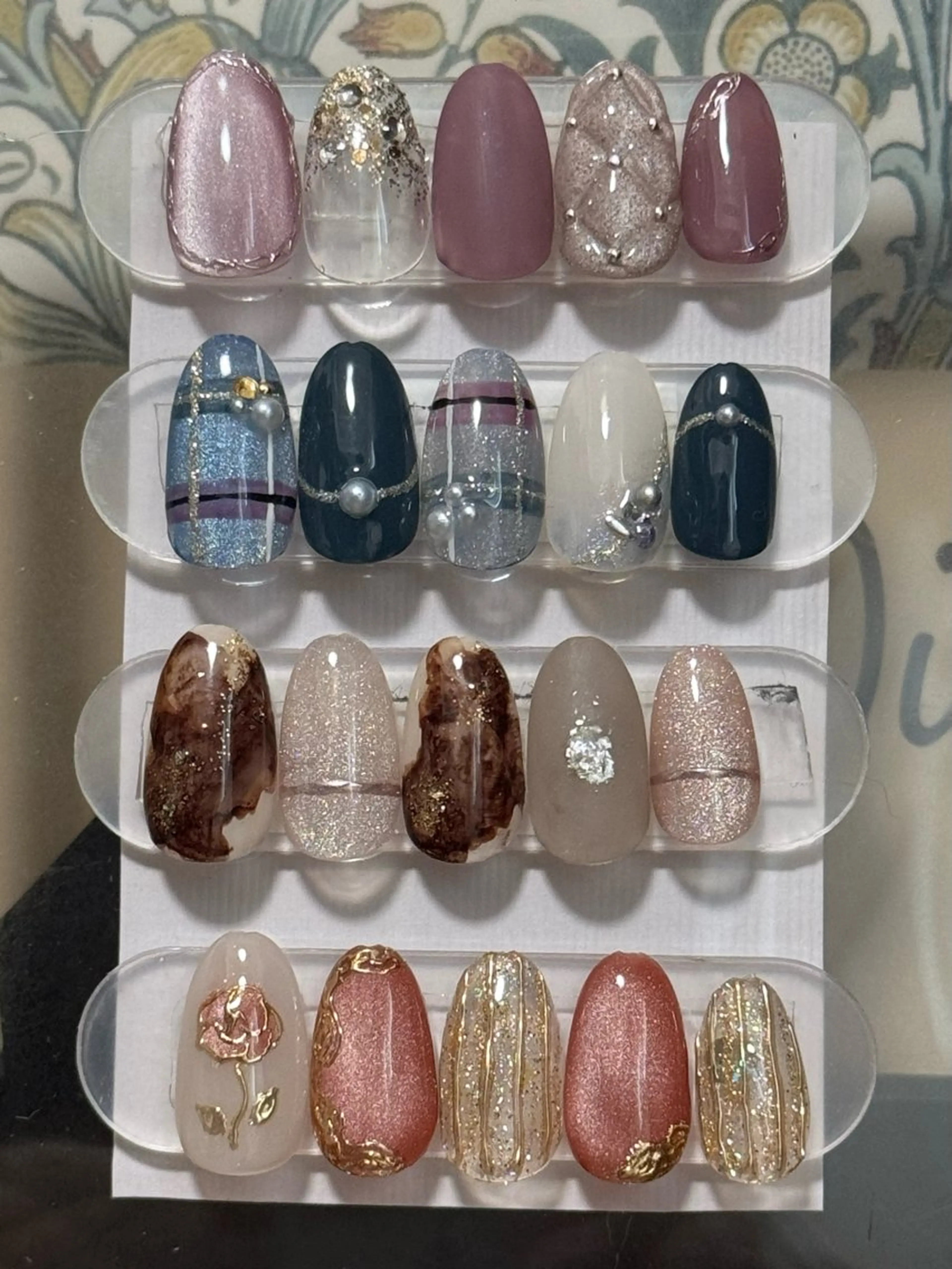 ネイル 冬ネイル ハンドネイル Hana_ Rieのネイルデザイン