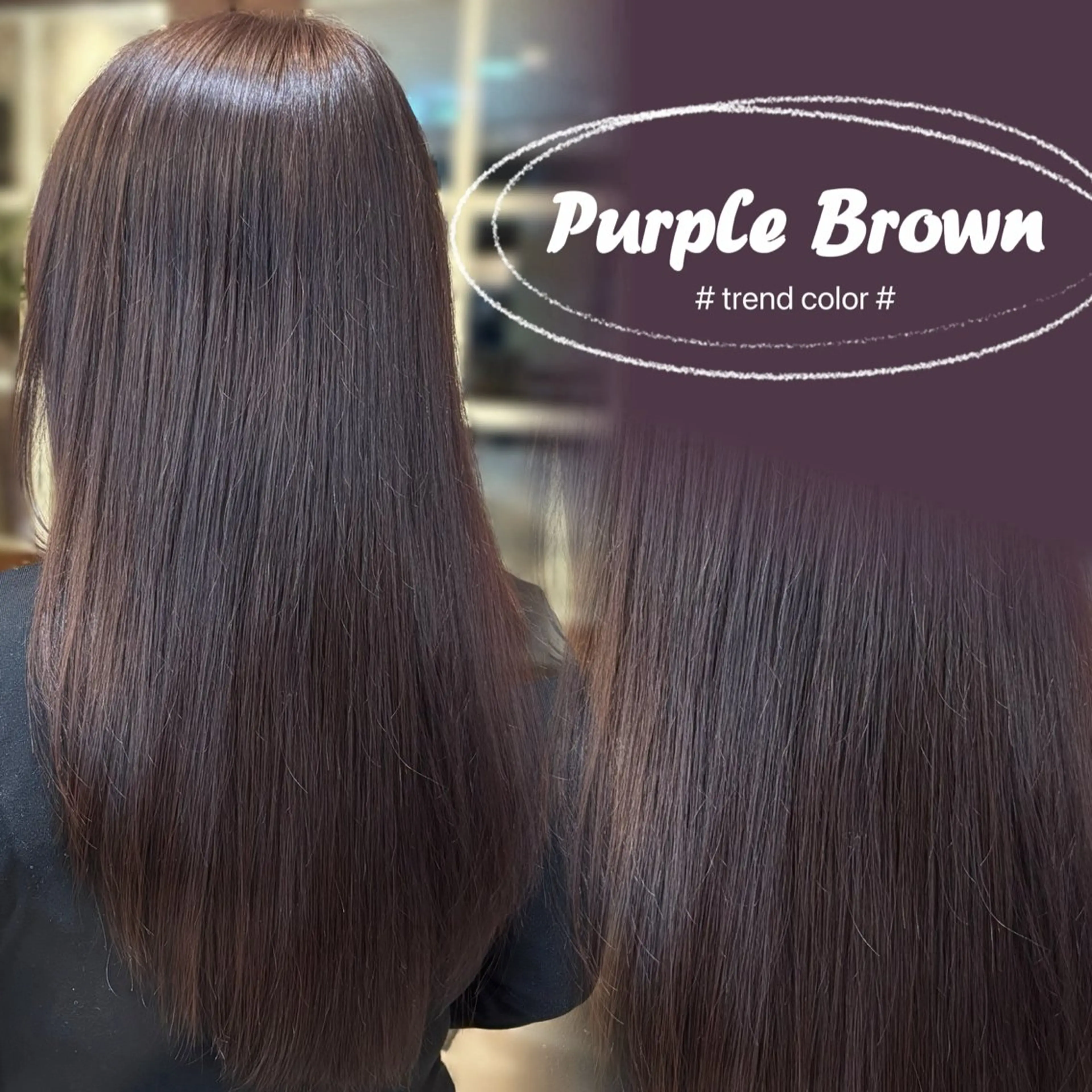 ロング カラー トゥサリ/ 海外ヘア/レイヤーのヘアスタイル