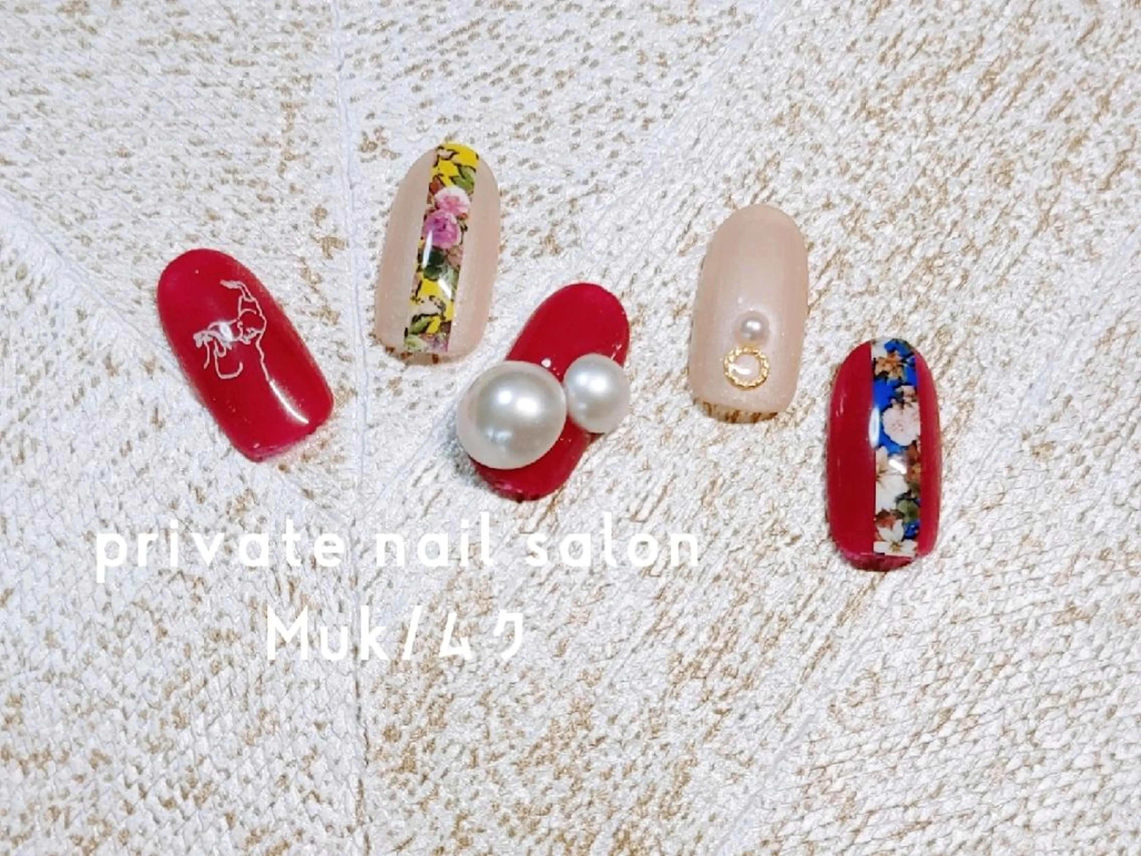 ネイル ハンドネイル プライベートサロン Mukのネイルデザイン