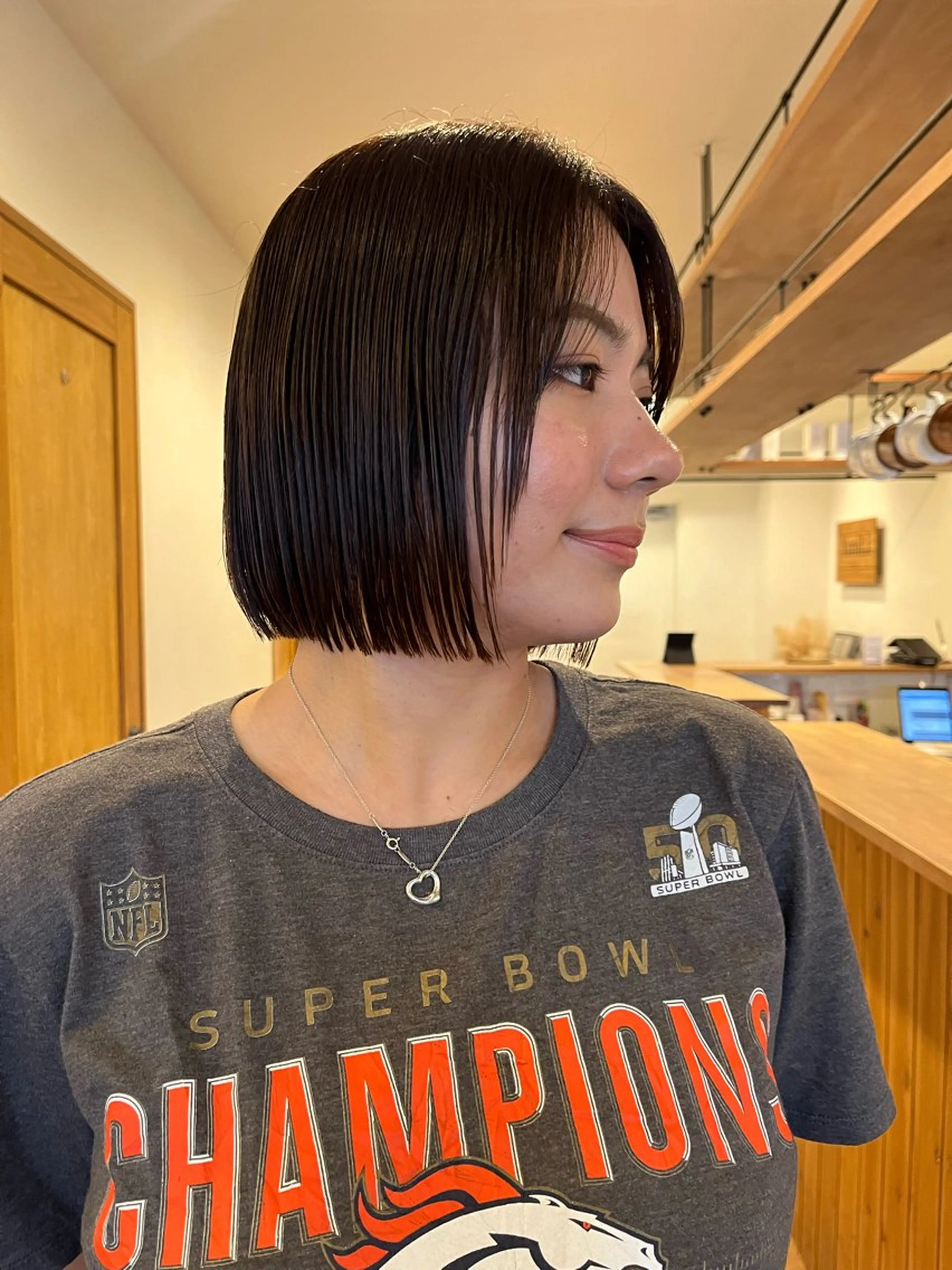 ショート ボブ china/ボブ /ブリーチカラーのヘアスタイル