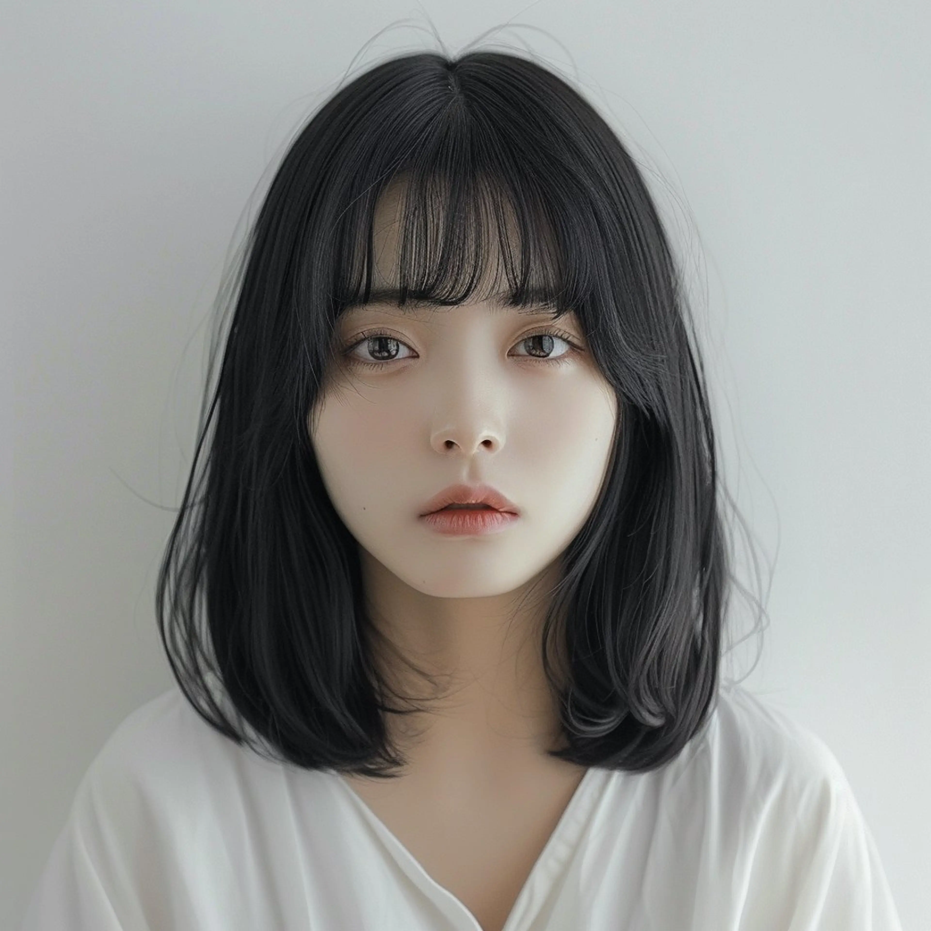 ミディアム レイヤー支持no.1 ☆笠原翔一のヘアスタイル