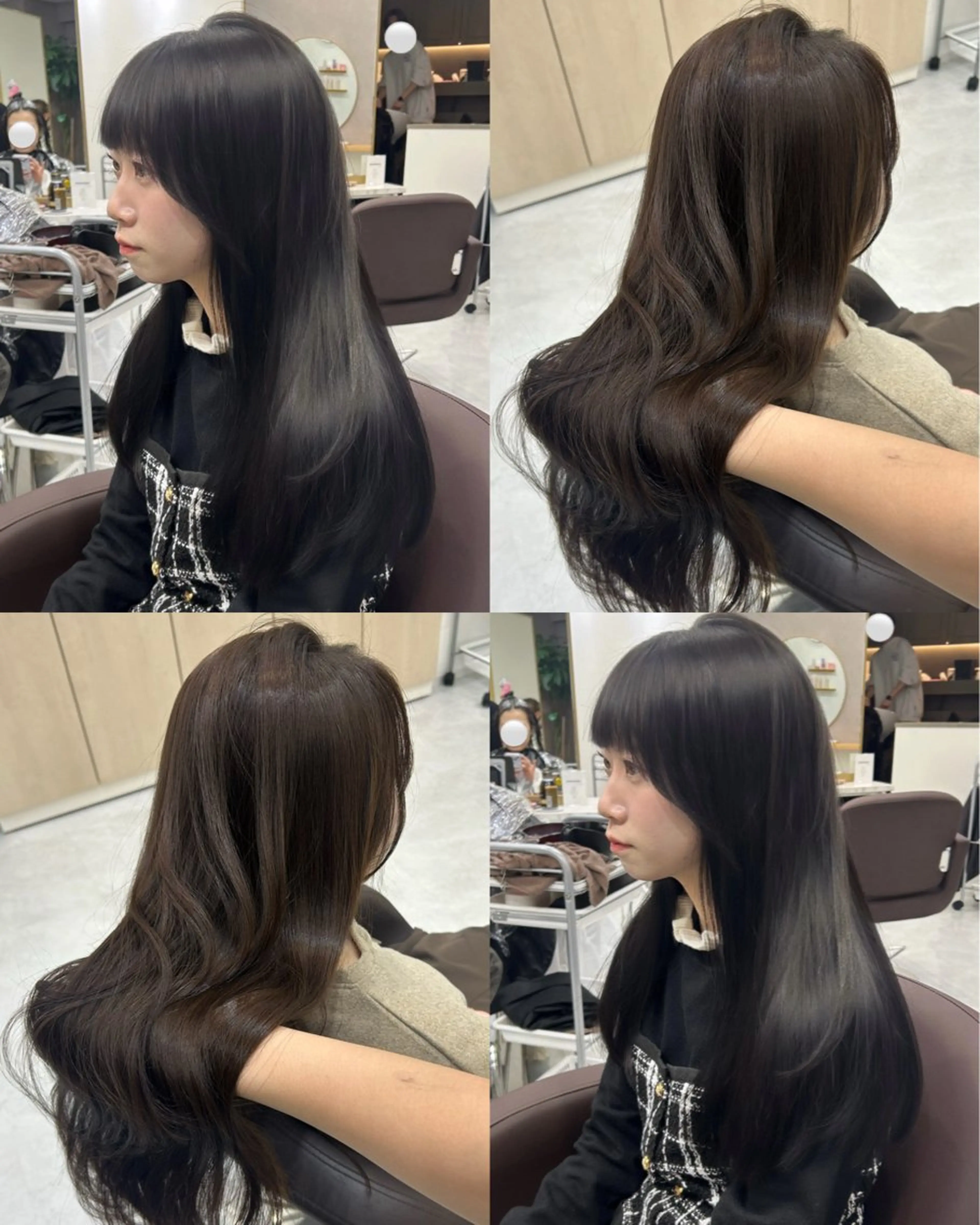 セミロング カラー IS所属・横浜美容室/透明感 カラー/レイヤーのヘアスタイル