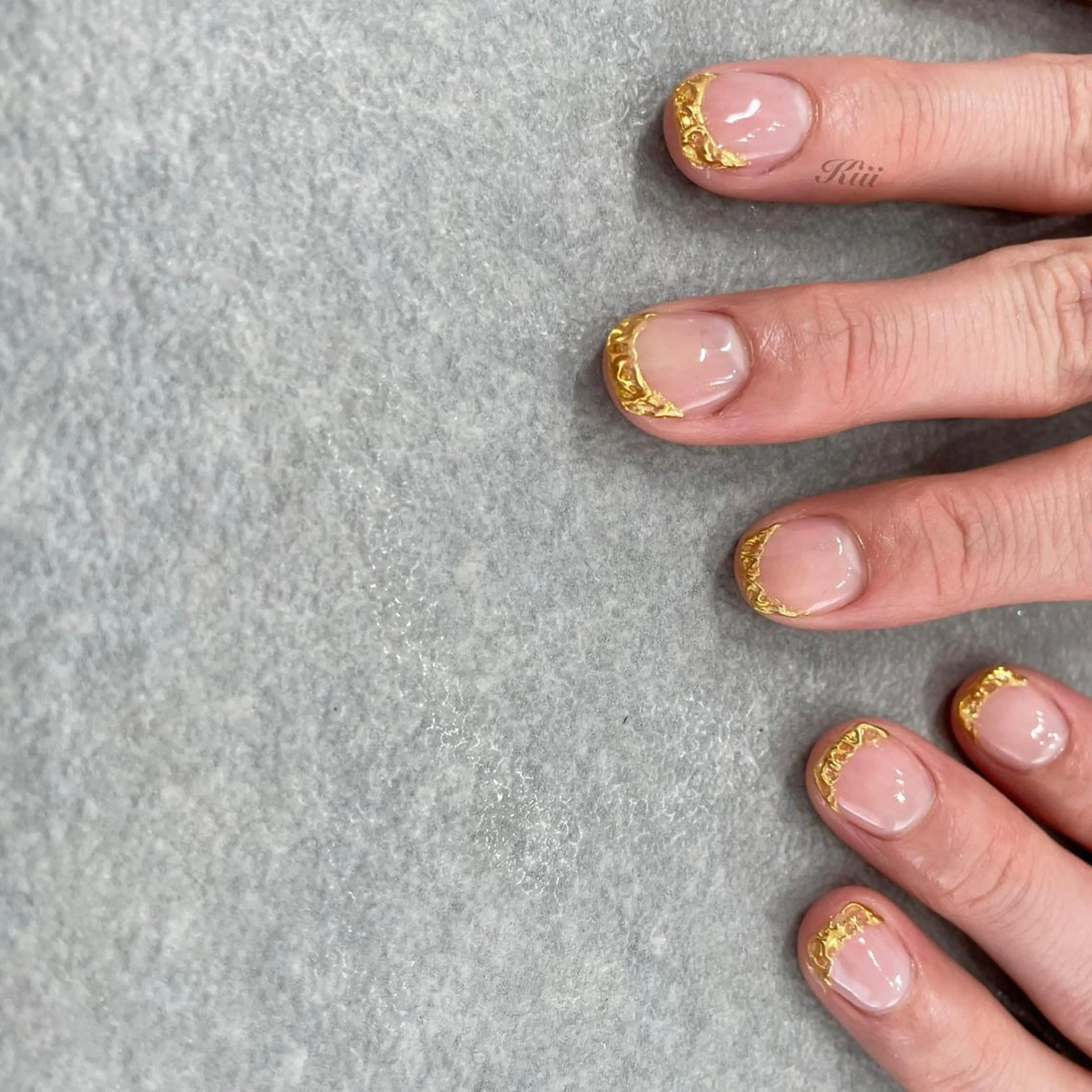ネイル ハンドネイル フットネイル kiii.__ ✴︎*のネイルデザイン