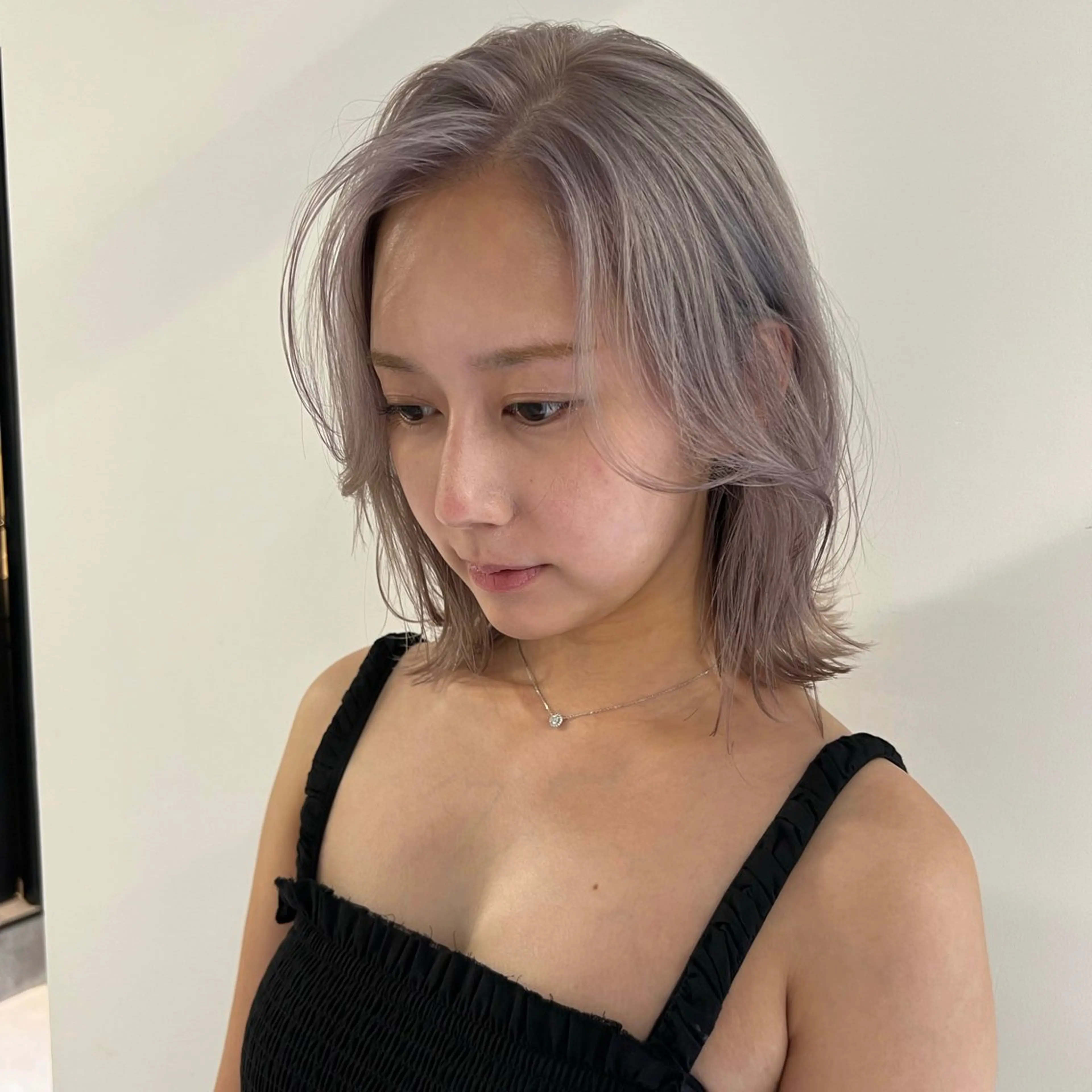 ミディアム カラー 銀座/メンズ特化/ ハイトーン/KANのヘアスタイル