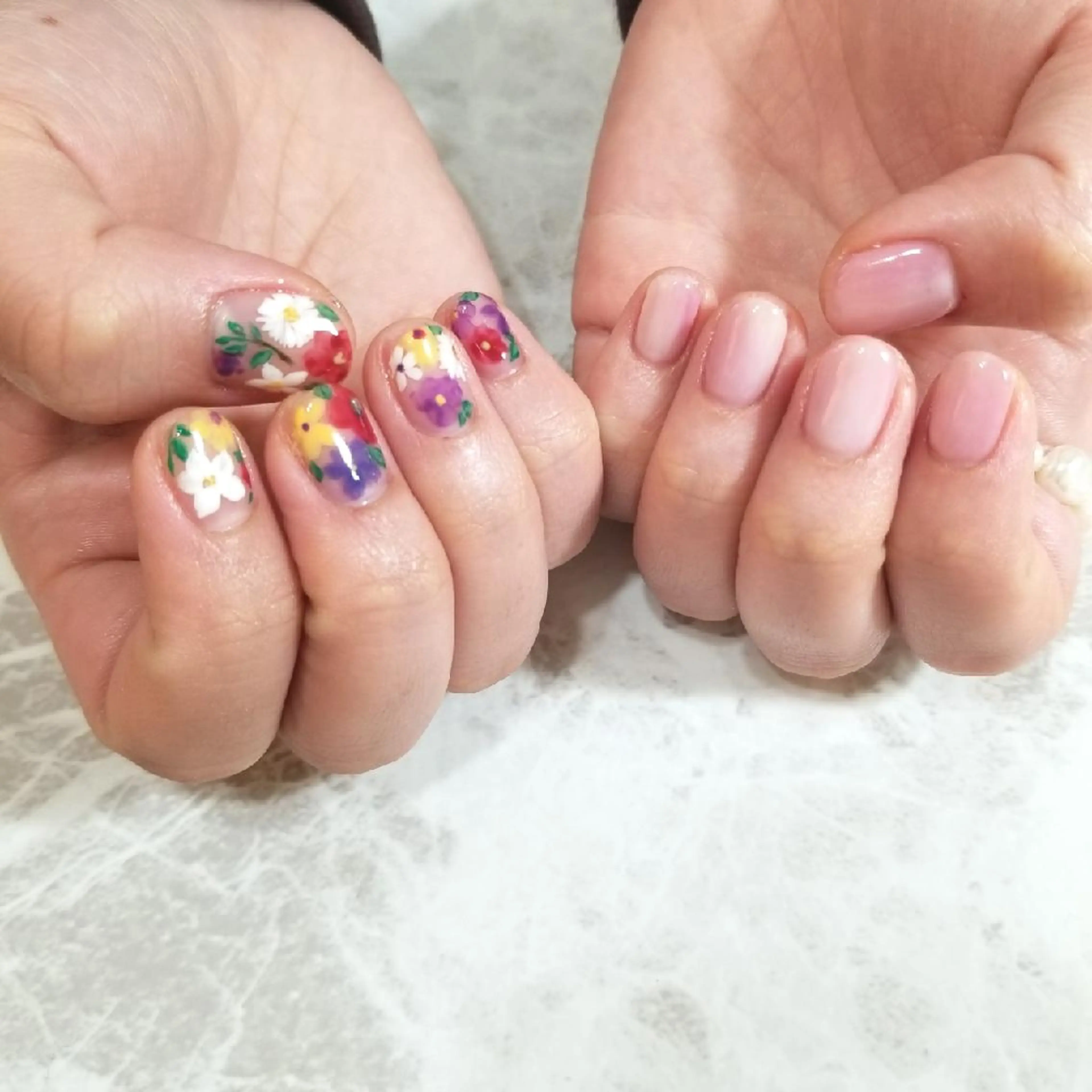 ネイル ハンドネイル nailatelier nijiiro.所属・nijiiro🌈 サトウのネイルデザイン
