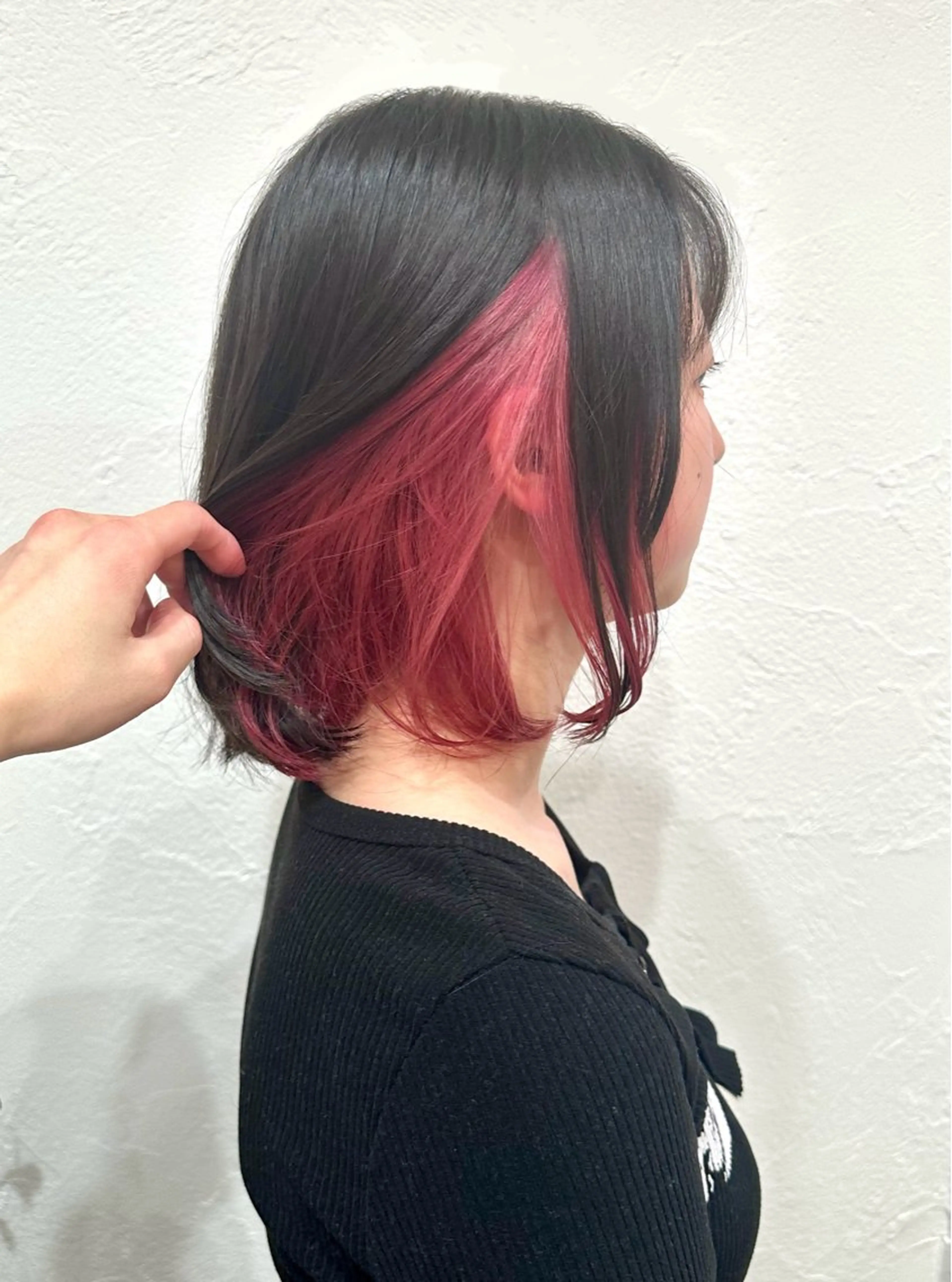 【ブリーチ初心者におすすめ✨✨】インナーカラー+シャンプーブローの写真