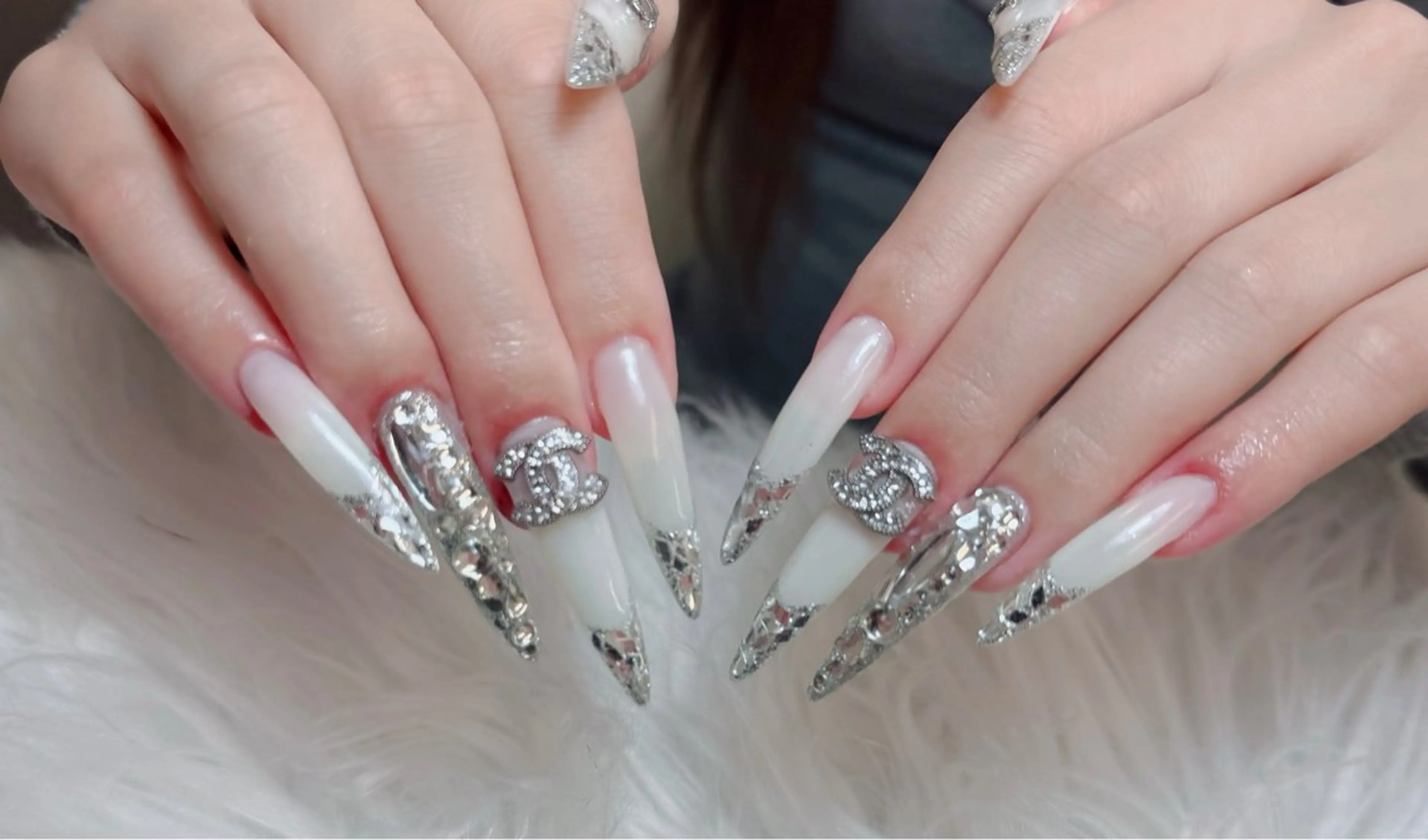 ネイル アートネイル フレンチネイル ジェルネイル 韓国ネイル マグネットネイル Lenie Shinokuboのネイルデザイン