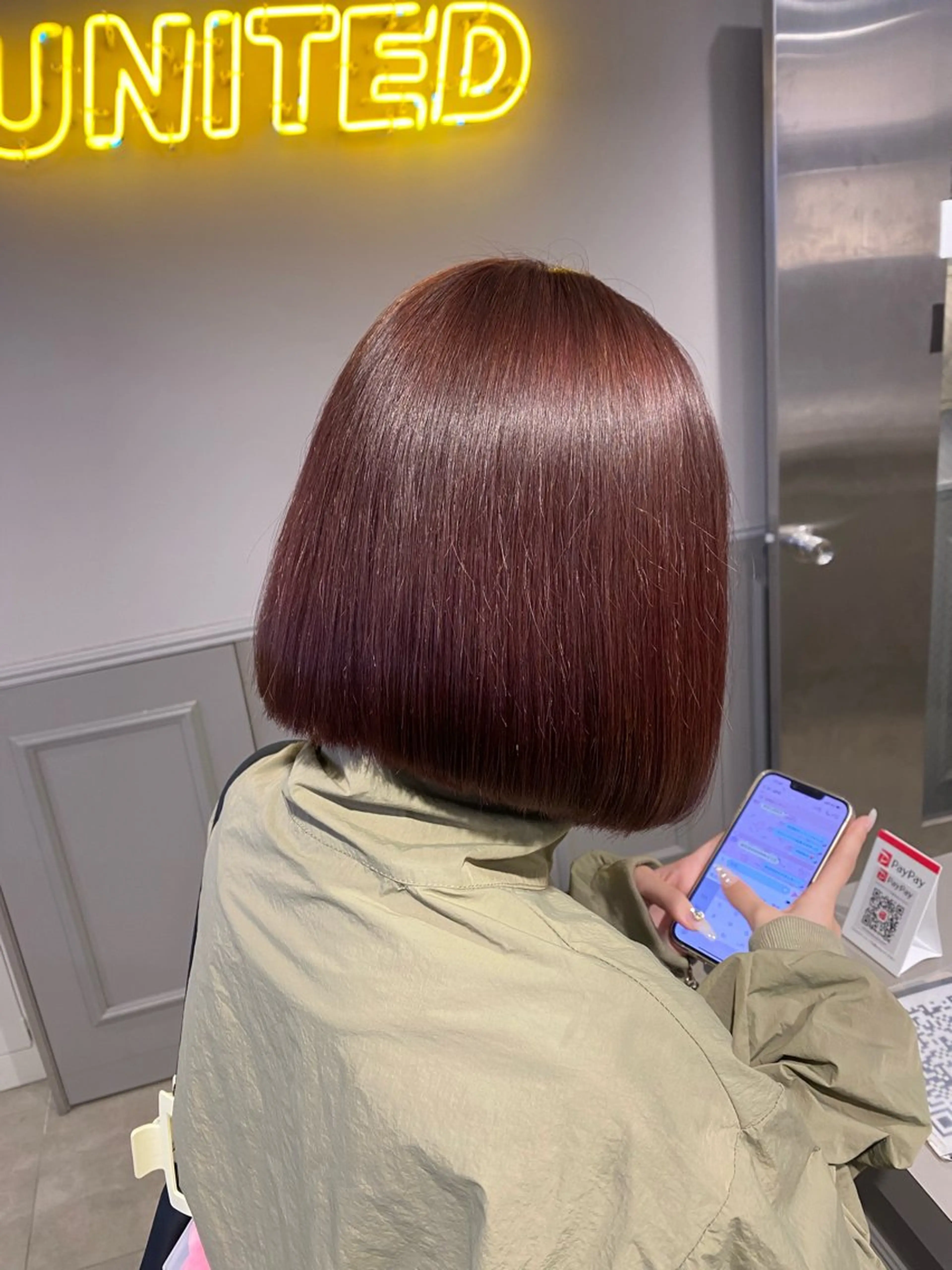 ミディアム カラー ダブルカラー/ 横浜/JURIのヘアスタイル