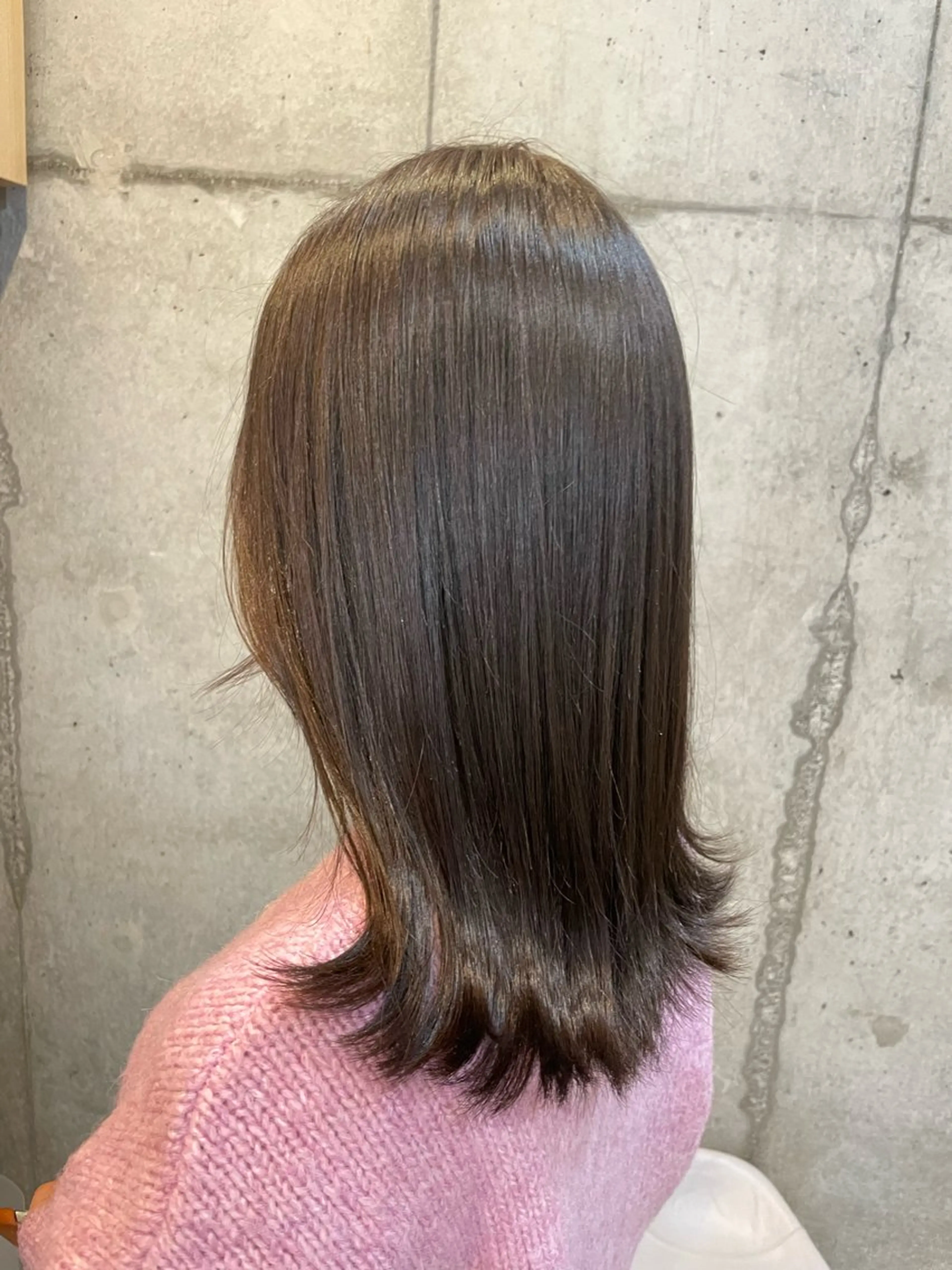 ミディアム アッシュ ami🍊hair salon soilのヘアスタイル