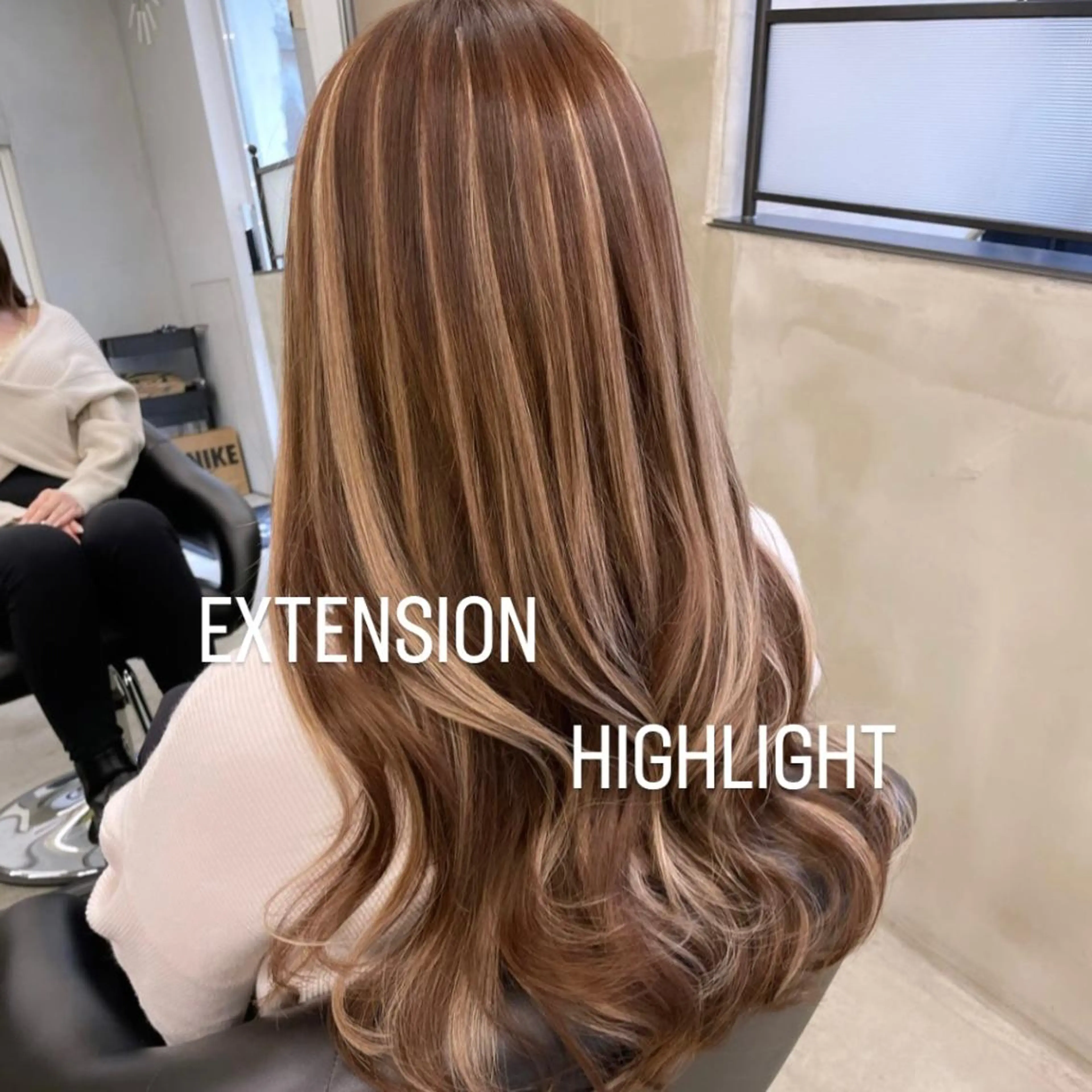ロング カラー ヘアカラー エクステ エクステ🩵ブリーチ 韓国ヘア🩵KAEのヘアスタイル