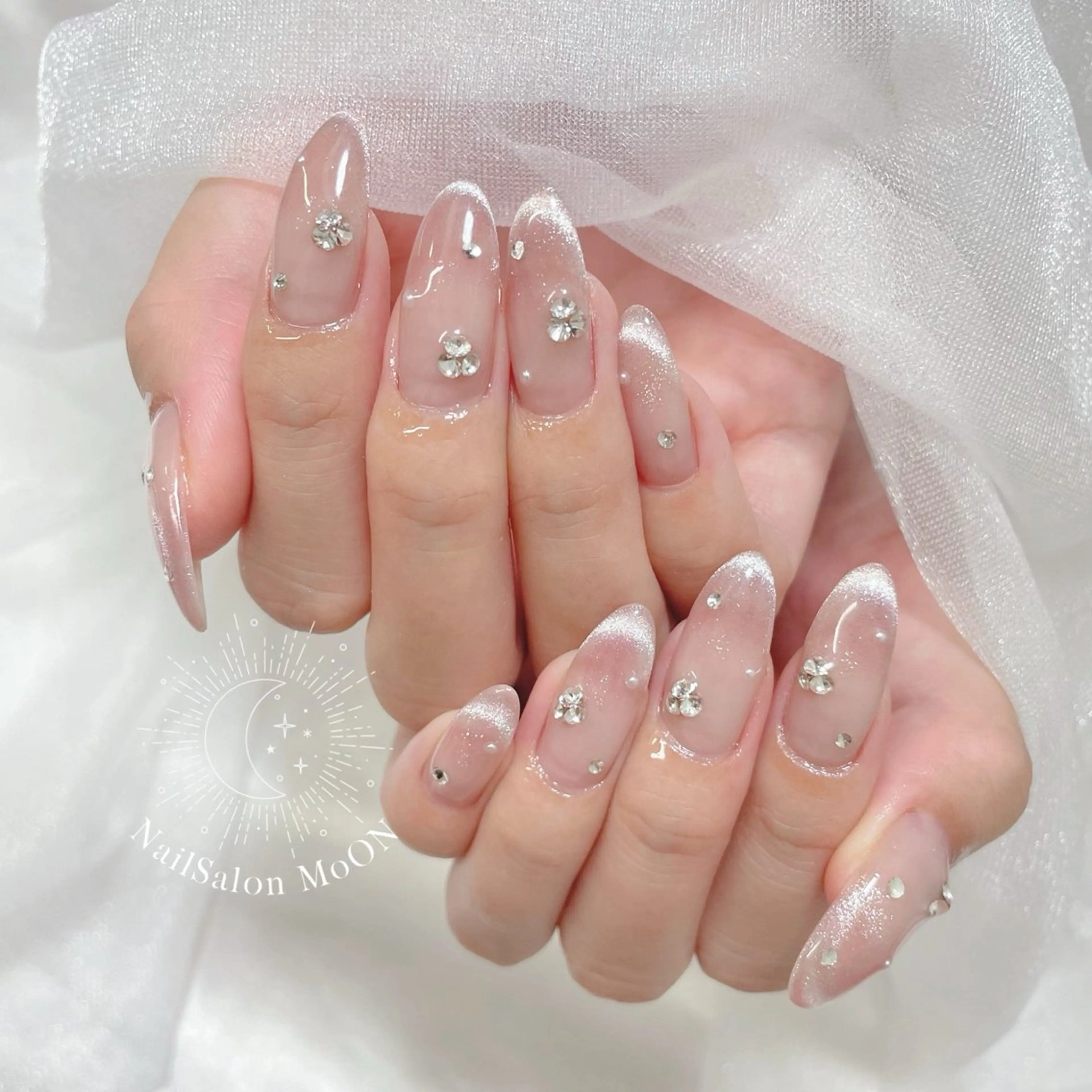 ネイル ハンドネイル ハンドケア MoON...❤︎ MeGuのネイルデザイン