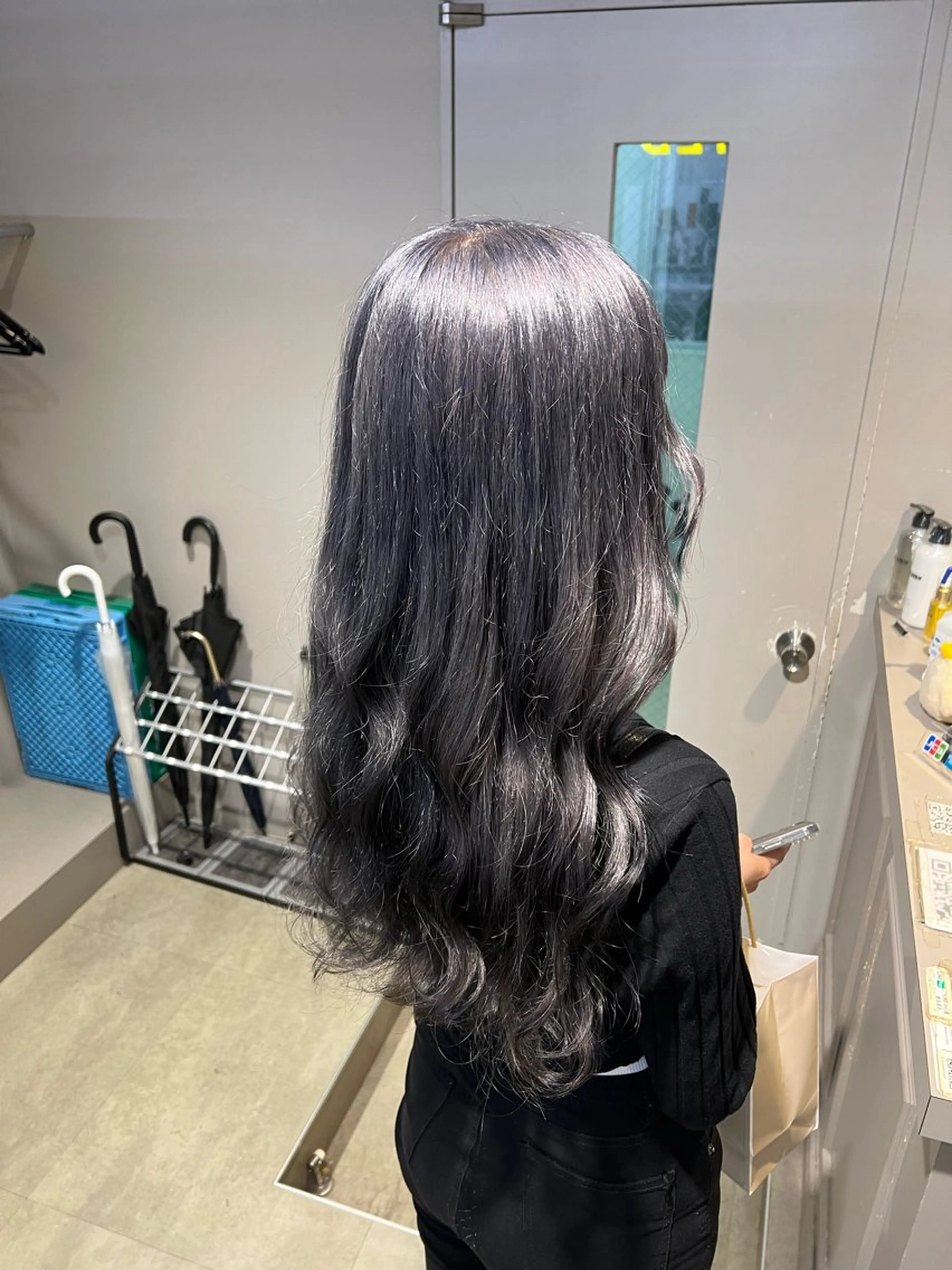 ロング カラー ヘアカラー 韓国レイヤーカット /REIのヘアスタイル