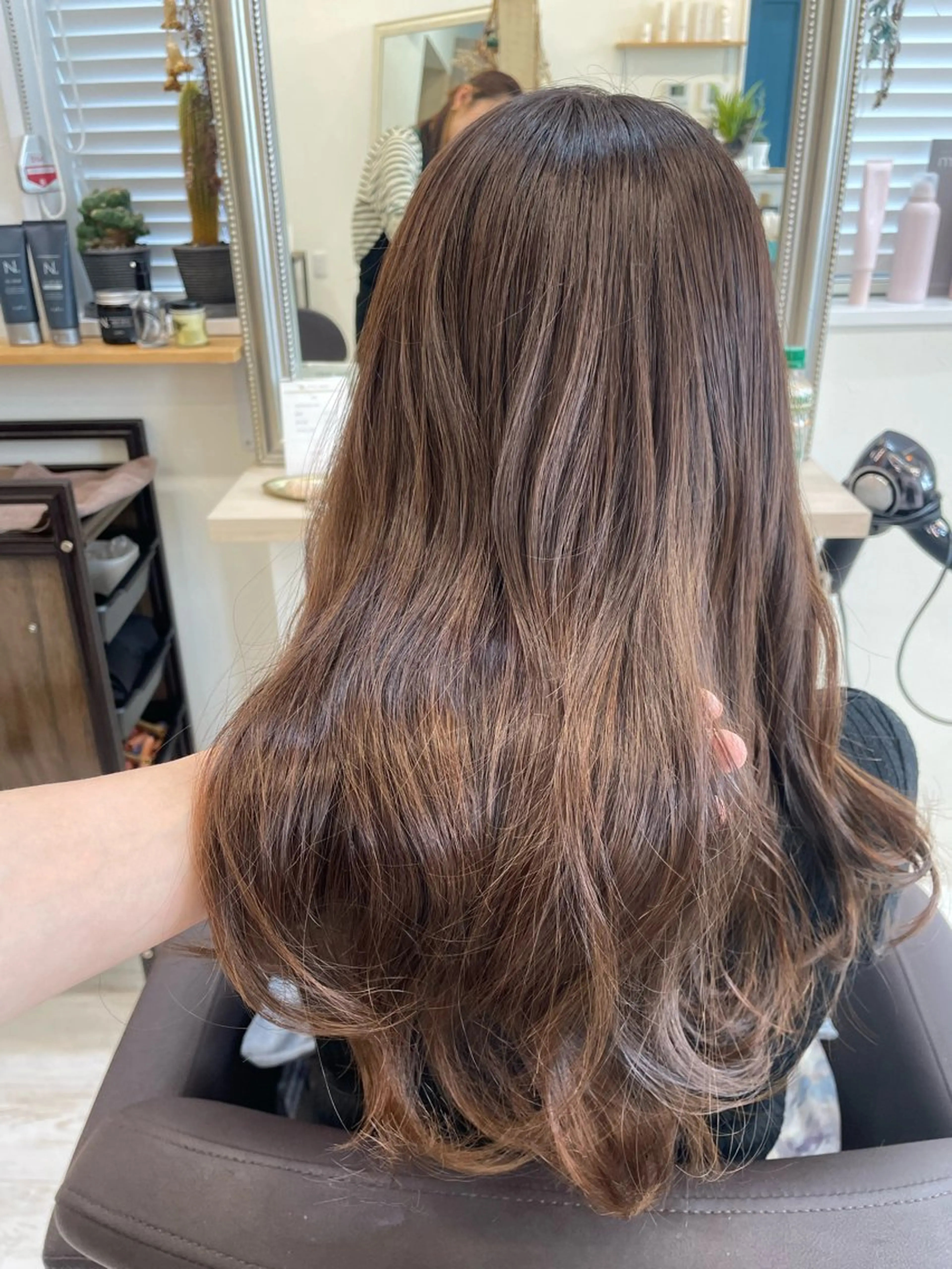 ロング カラー カット ヘアカラー トリートメント 💫髪質改善矯正 MIHO💫のヘアスタイル