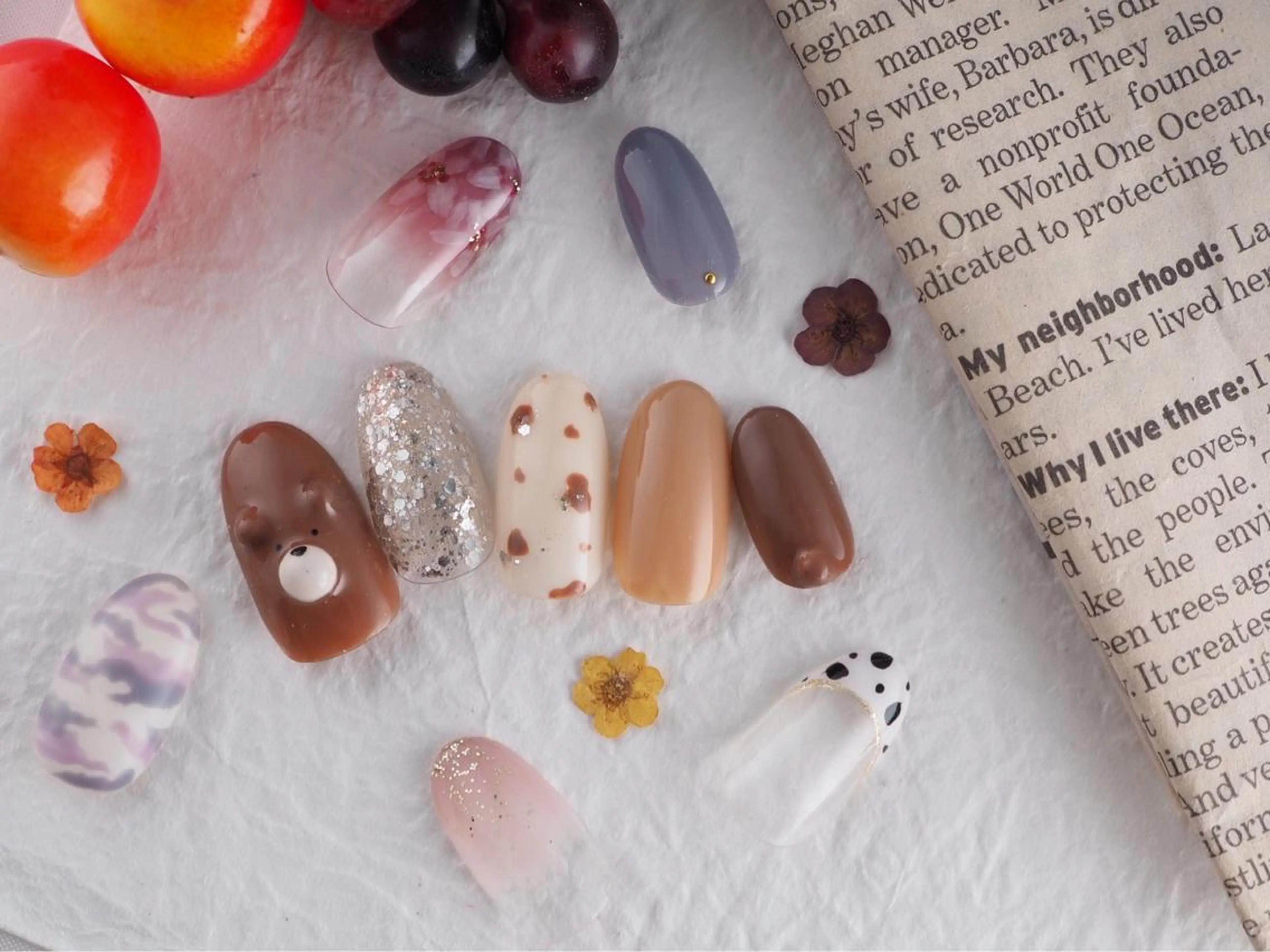 ネイル ネイルPetit Ribbonのネイルデザイン