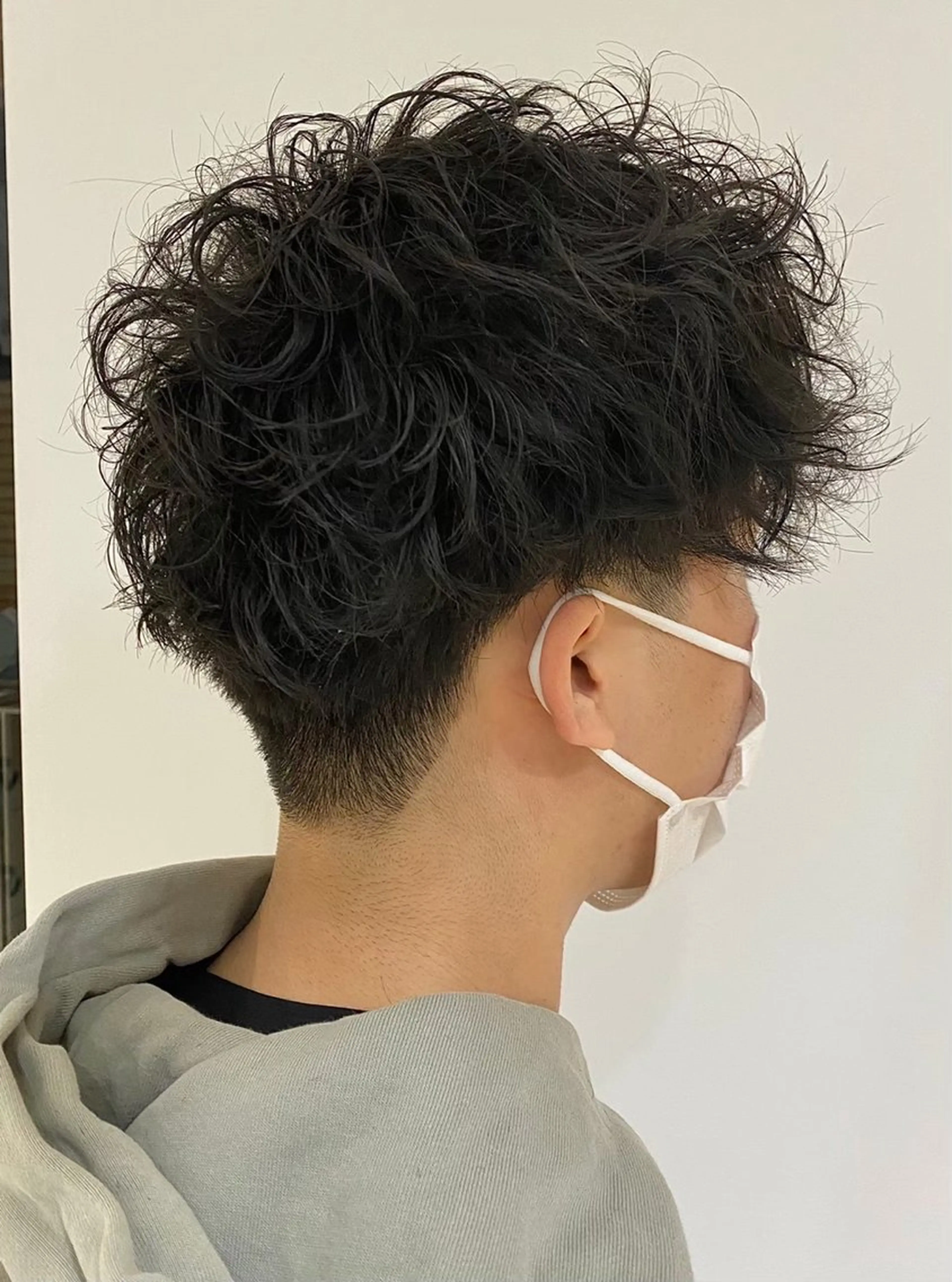 パーマ メンズ 鈴木弥月/大人ボブ× 透明感カラーのヘアスタイル