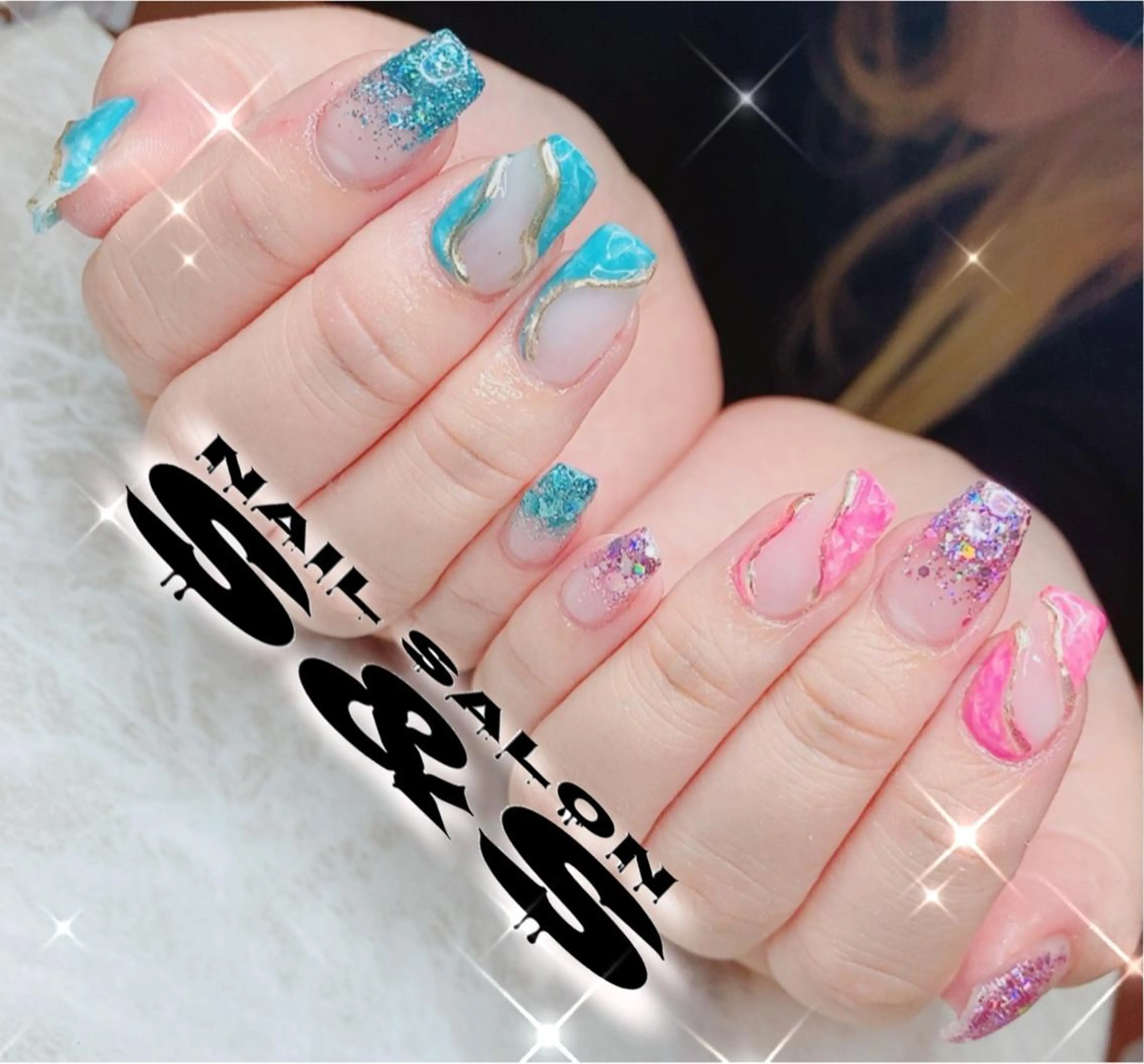 ネイル 長さ出し メンズネイル 持ち込み スカルプネイル S&S 村田小百合のネイルデザイン