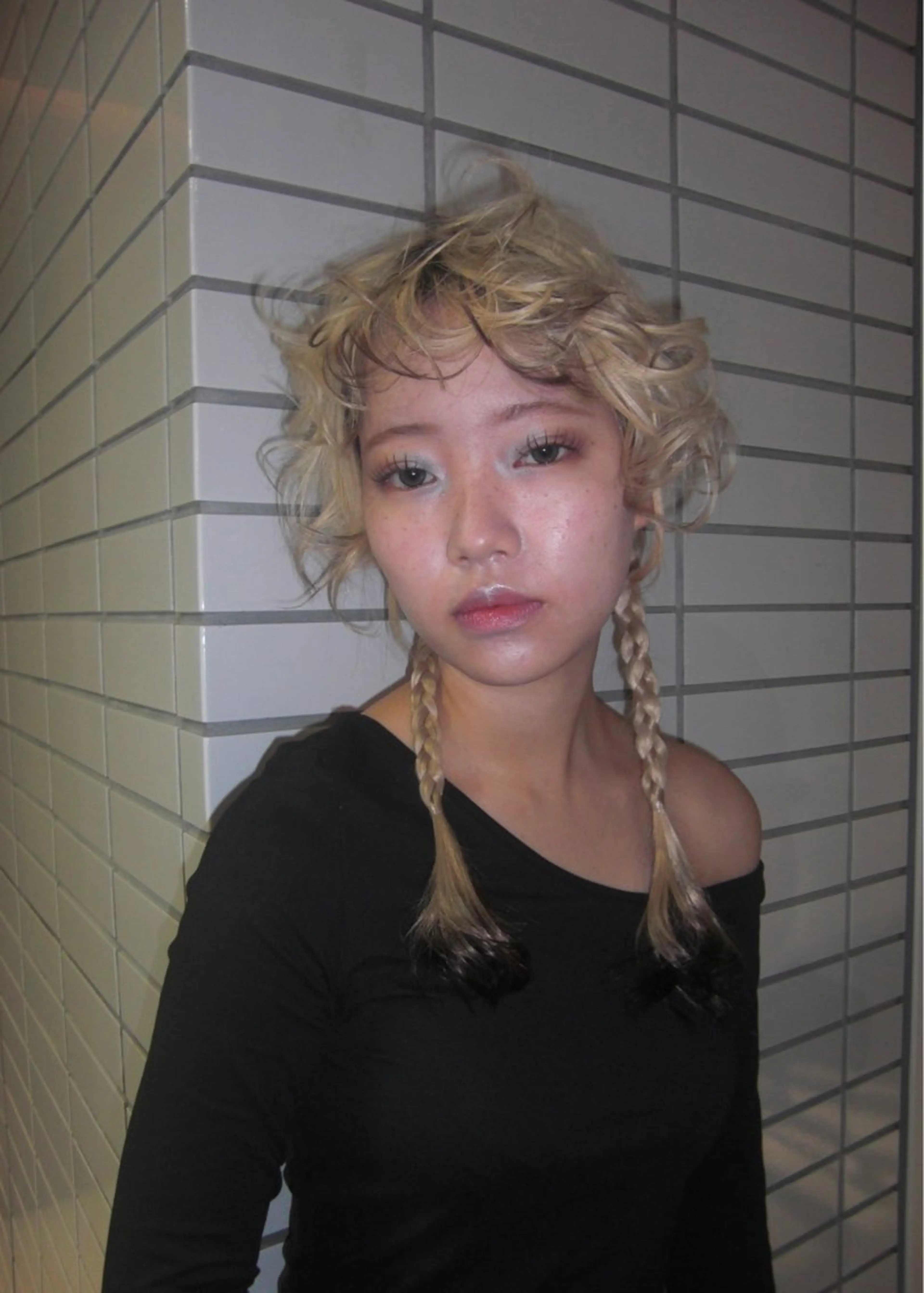 ヘアアレンジ 大下 心渚 /ブリーチ/艶カラーのヘアスタイル