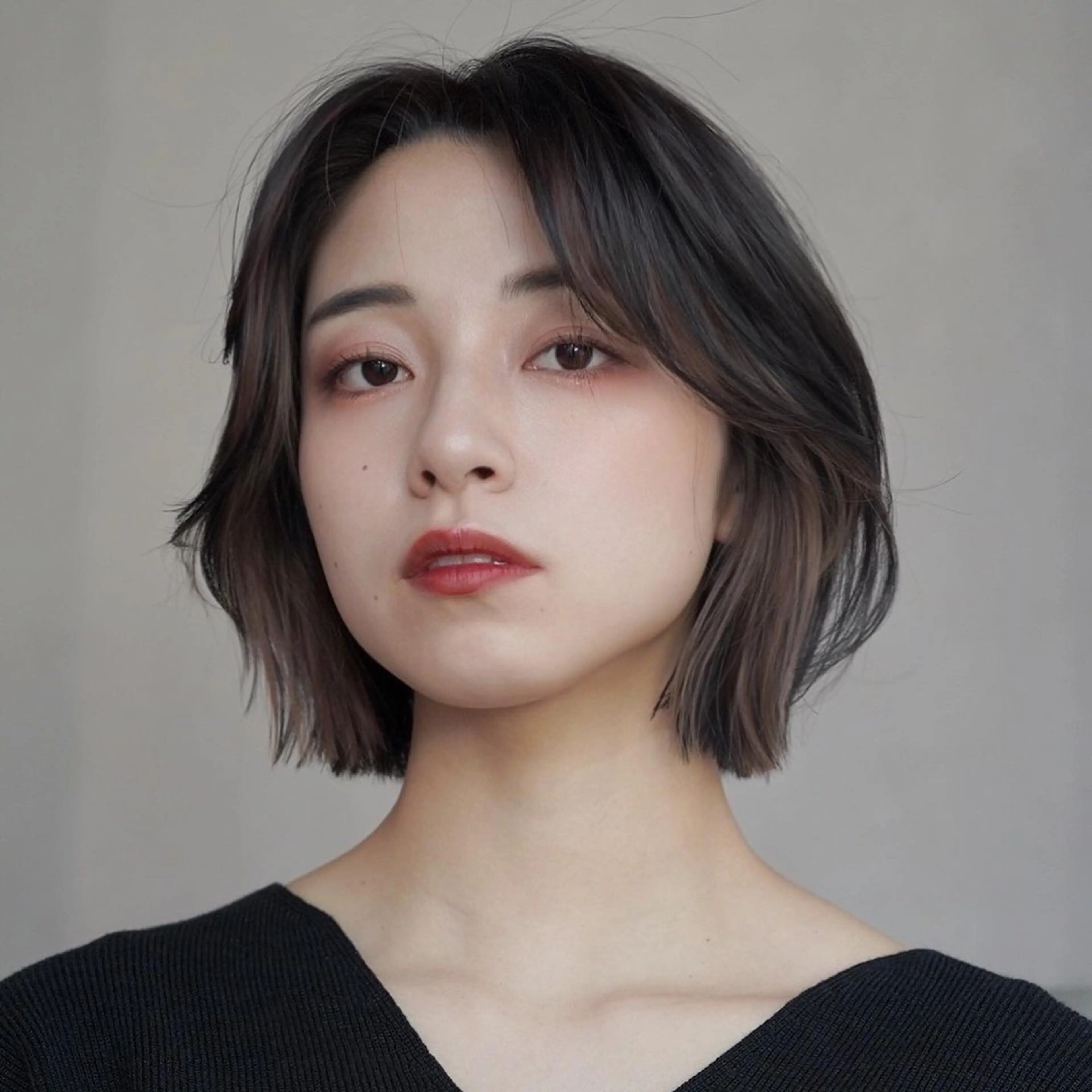 ショート カット ヘアカラー 栗原 瑞稀のヘアスタイル