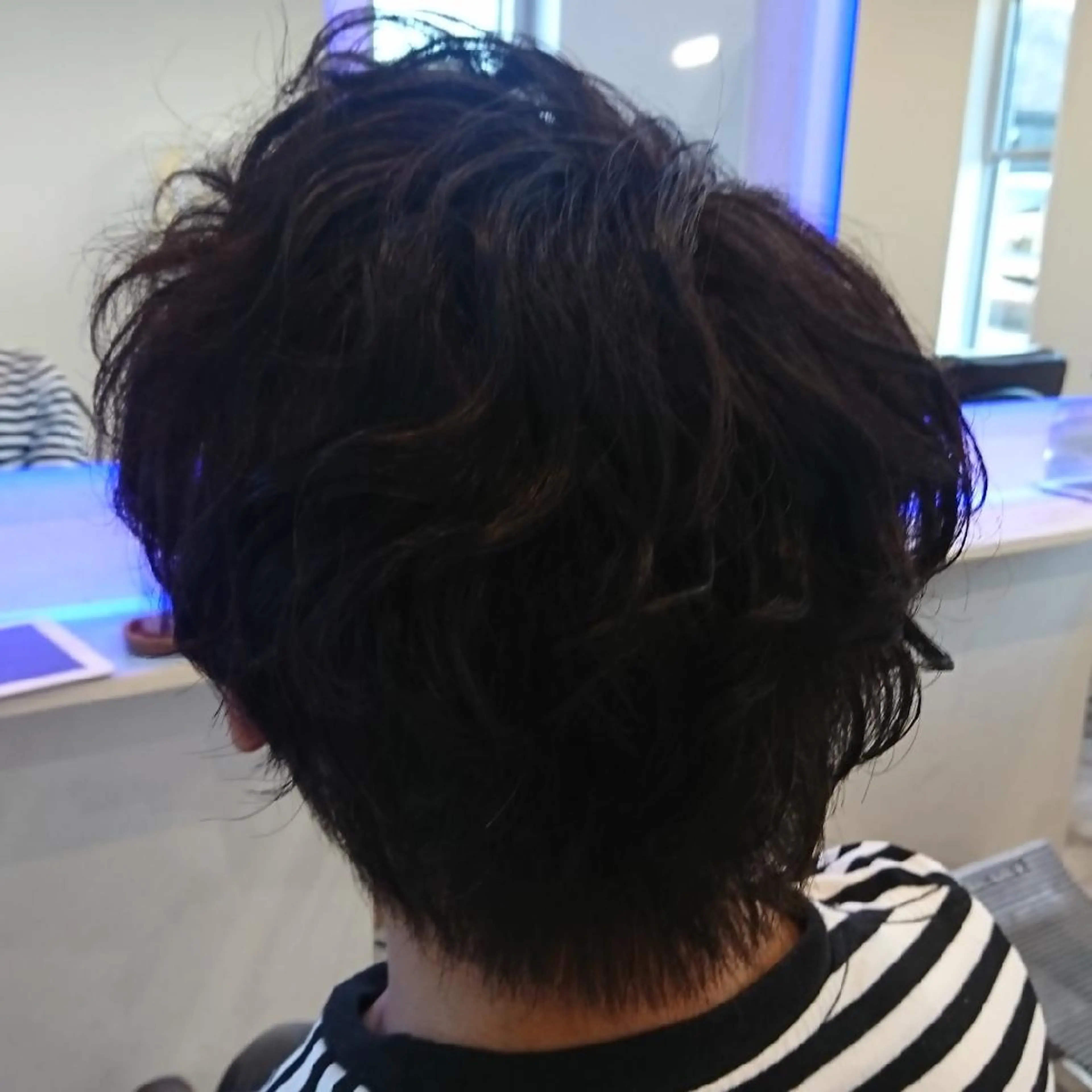 ショート パーマ メンズ メンズパーマ 中嶌 健一のヘアスタイル