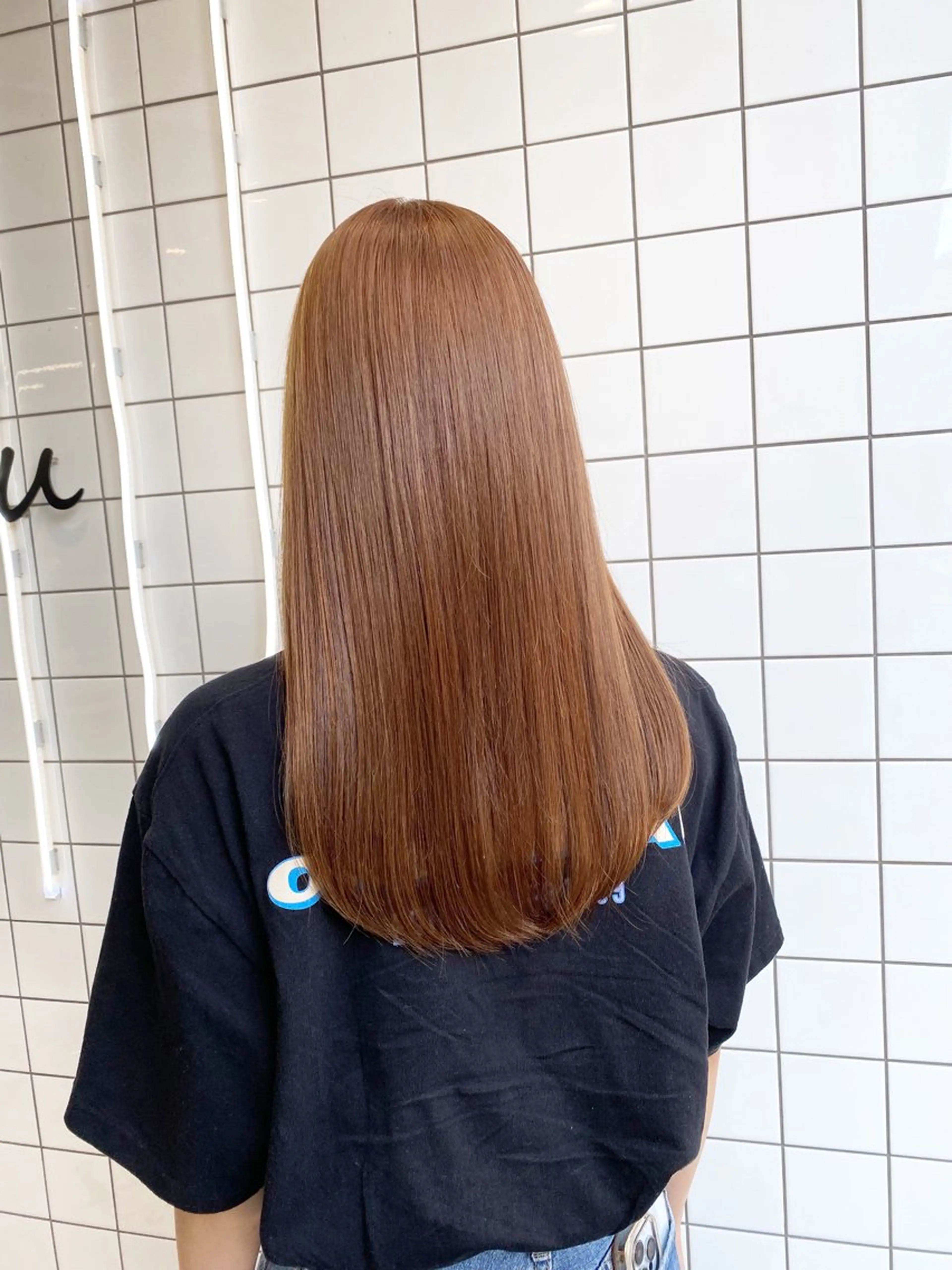 ロング カラー ベージュカラー ブリーチ ケアブリーチ 透明感カラー ダブルカラー emu所属・けいこ🍊ニュアンス ネイル/個性派ネイルのネイルデザイン