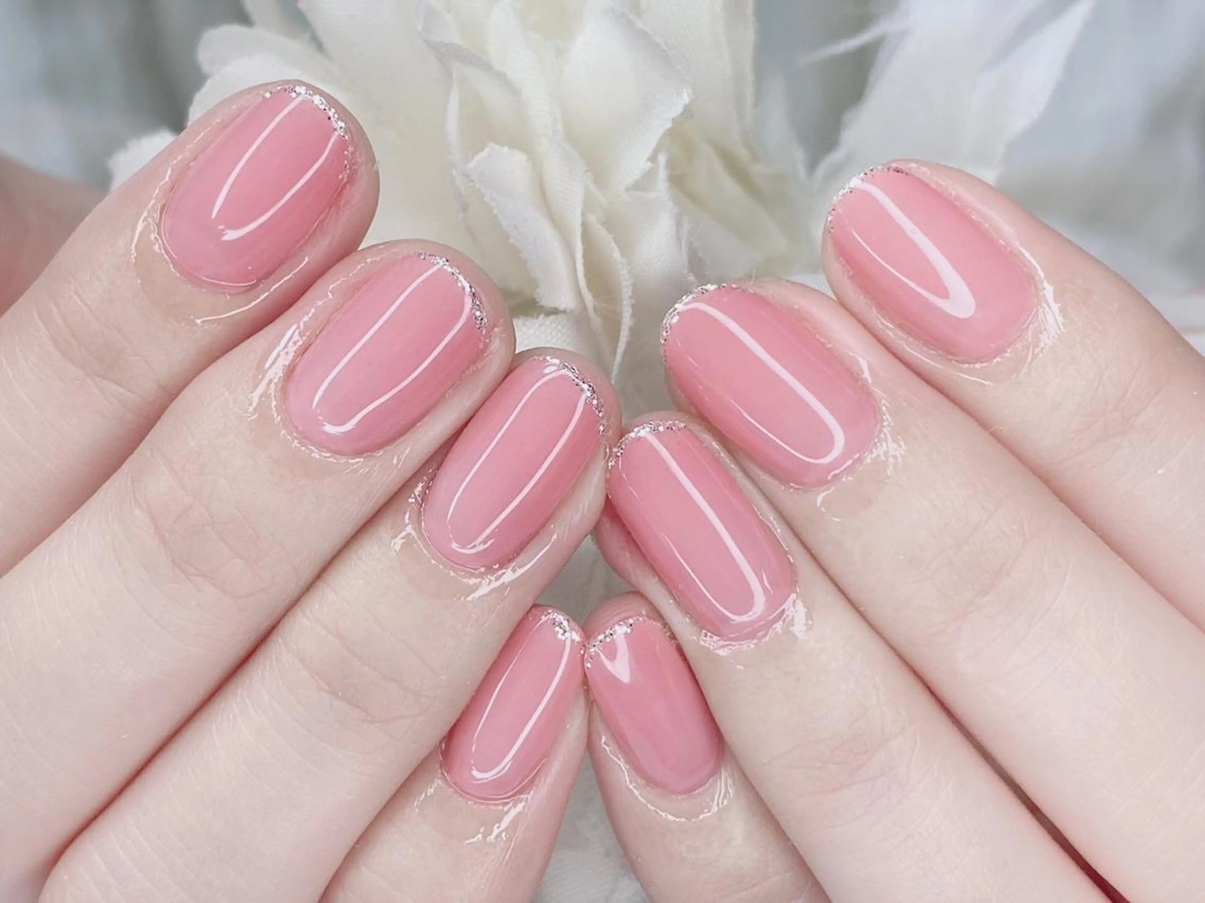 ネイル ラメ(グリッター) ハンドネイル Ｎail Ｓalon ertiのネイルデザイン