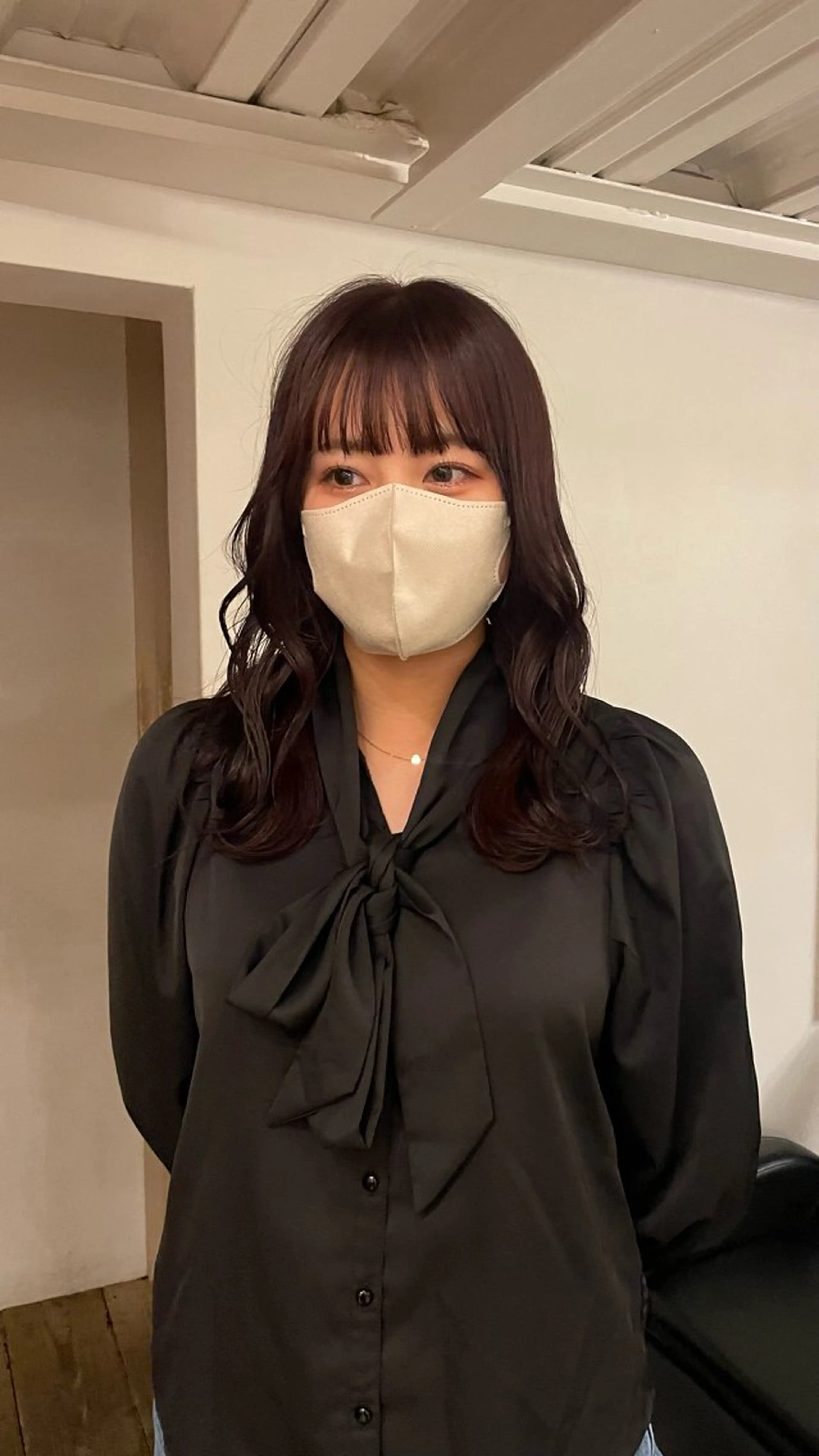 セミロング カラー ブラウンカラー ラベンダーカラー ラベンダーブラウン ピンクカラー ピンクブラウン 原宿/ケパーマ 🧺ユウマのヘアスタイル