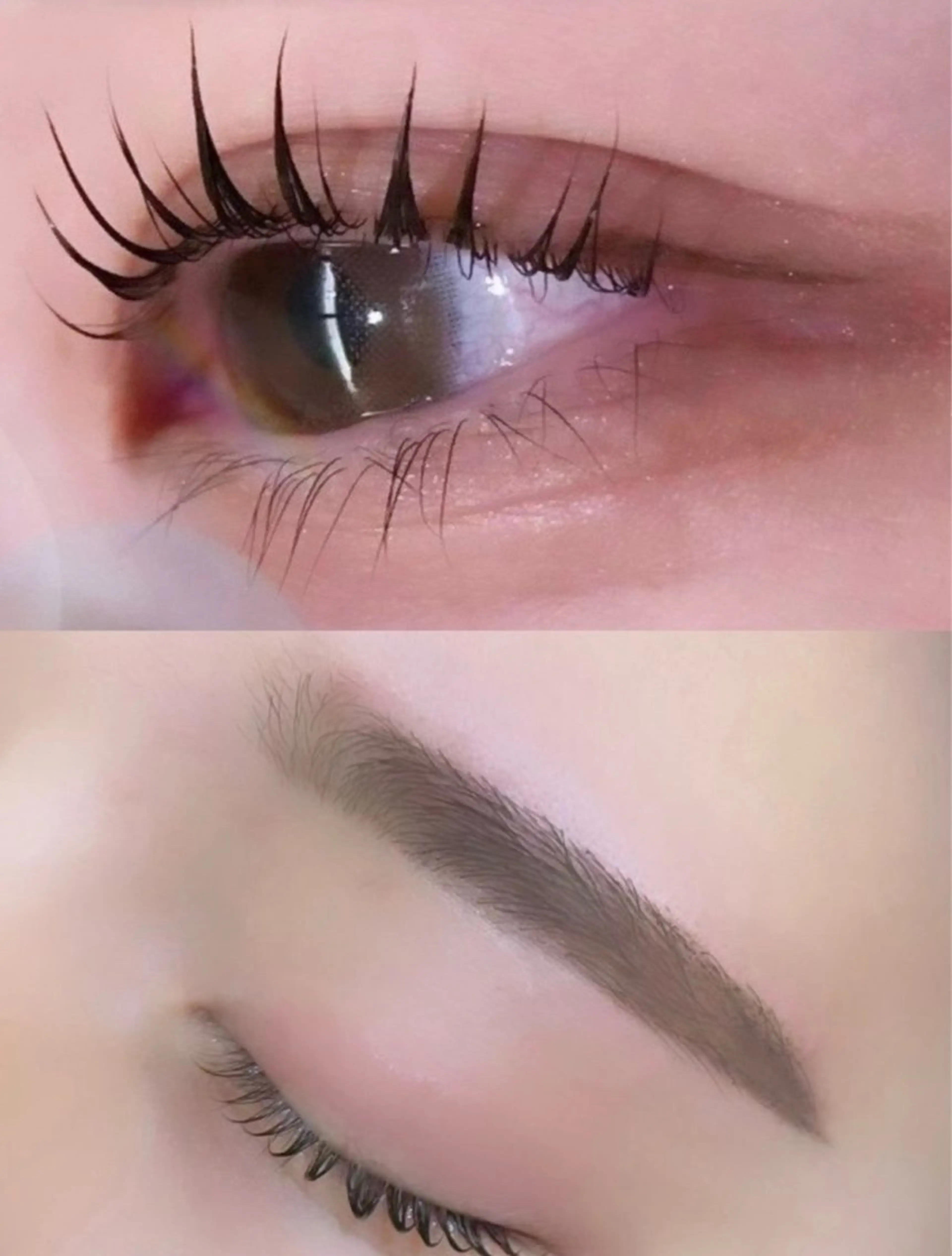 パリジェンヌ➕アイブローの写真