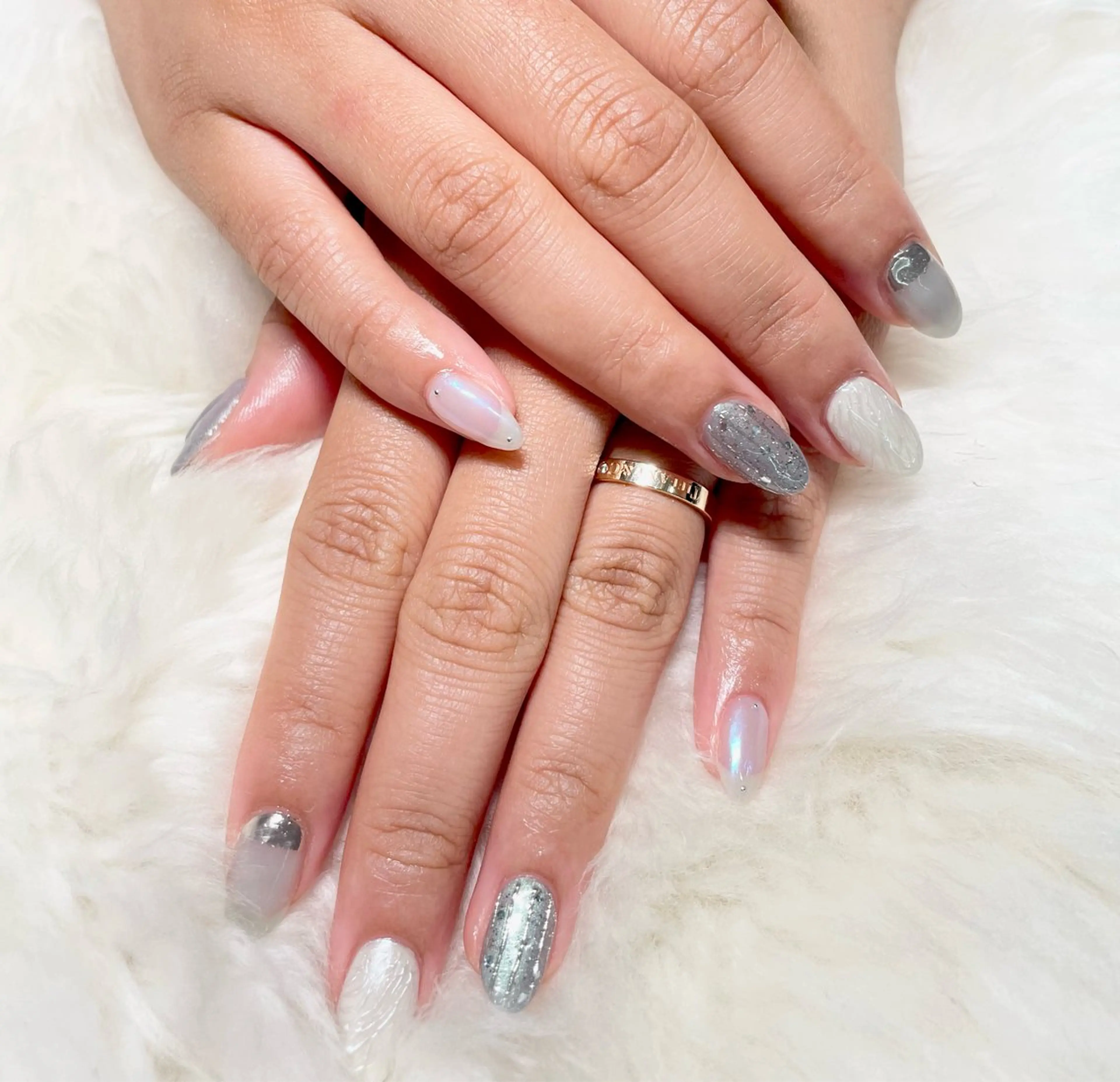 ネイル ハンドネイル 阿部 楓のネイルデザイン