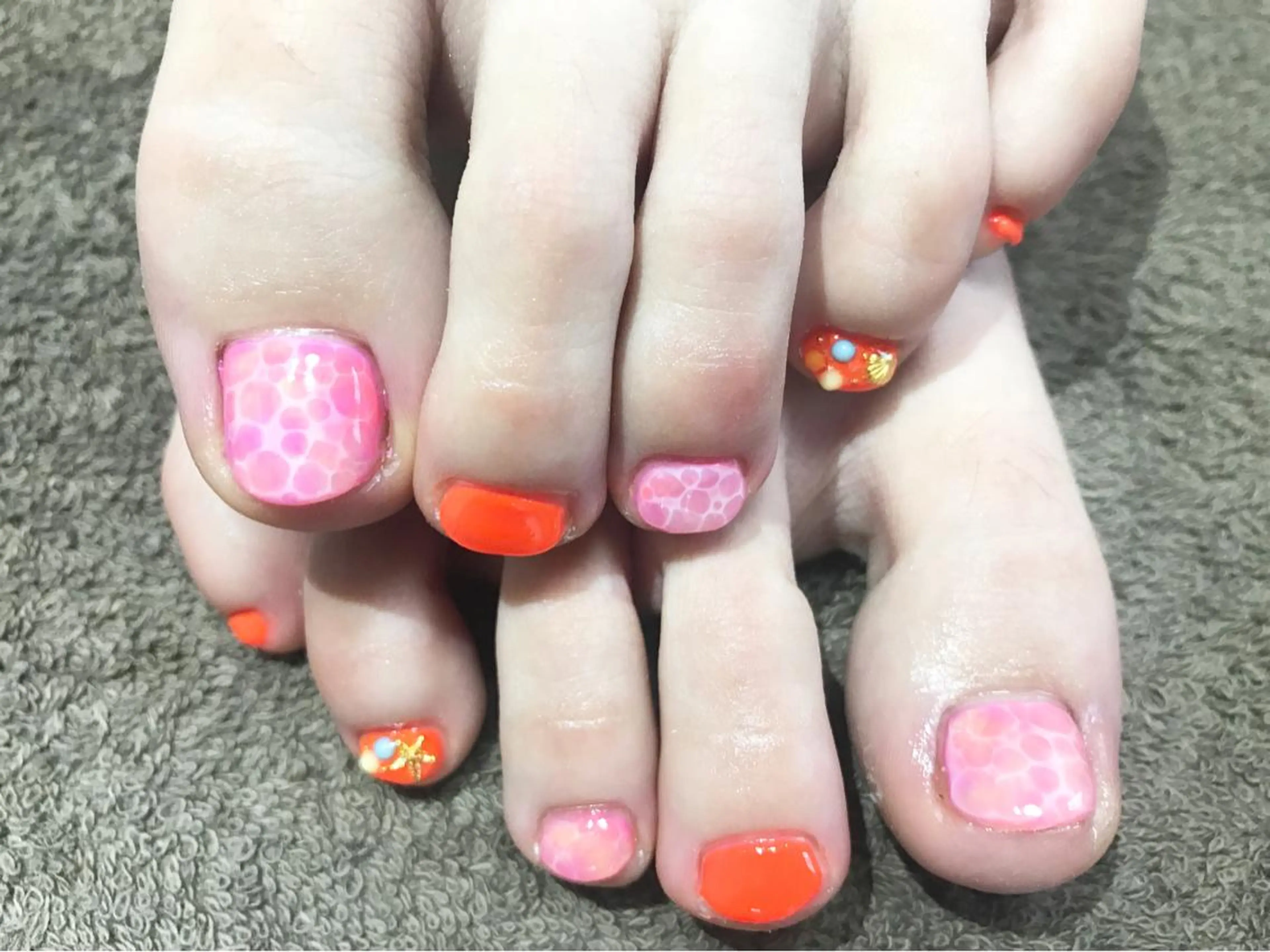 ネイル フットネイル Flam Nailのネイルデザイン
