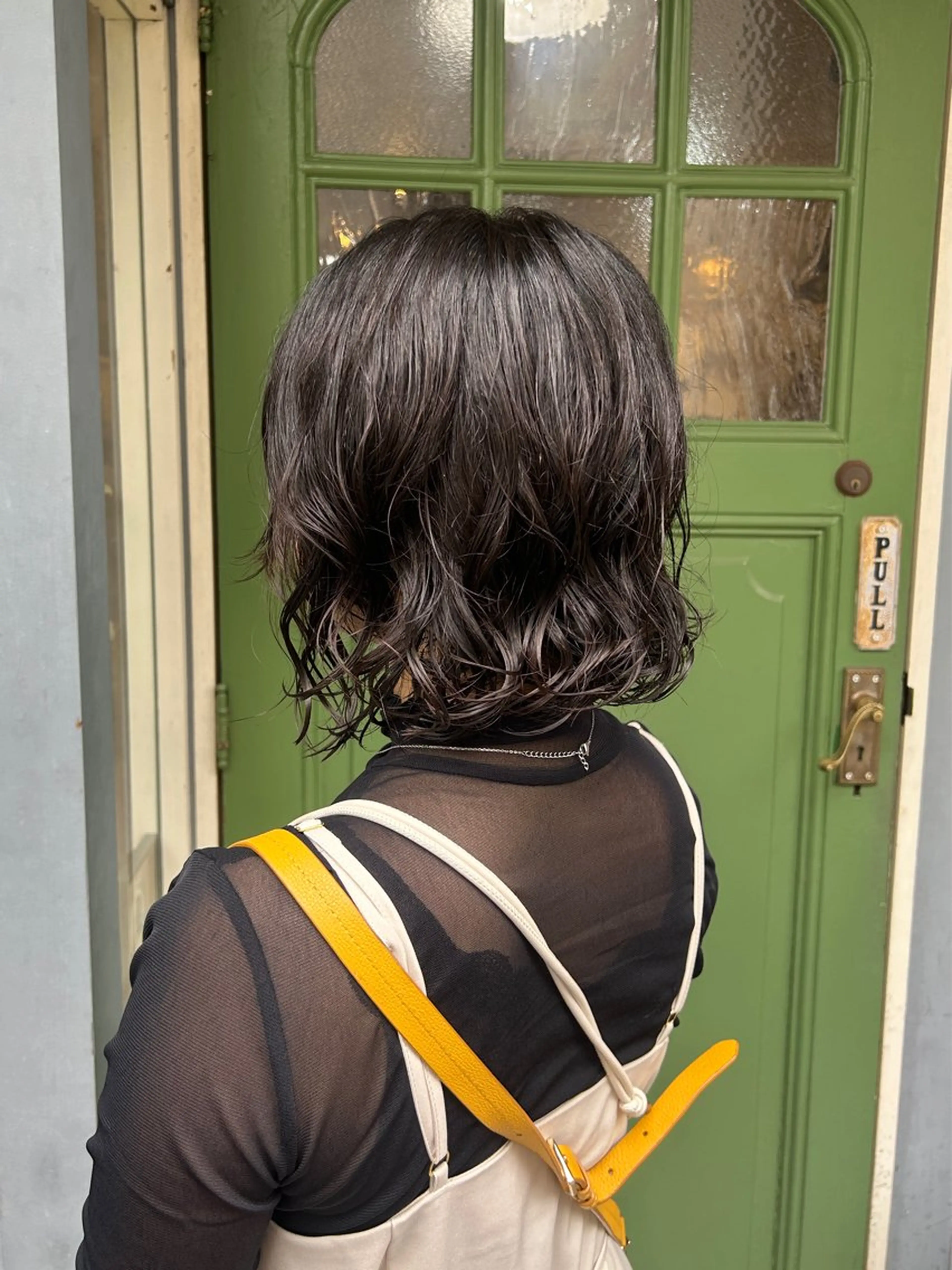 ショート パーマ カット パーマ トリートメント 清水千優/パーマ/透 明感カラー/メンズのヘアスタイル