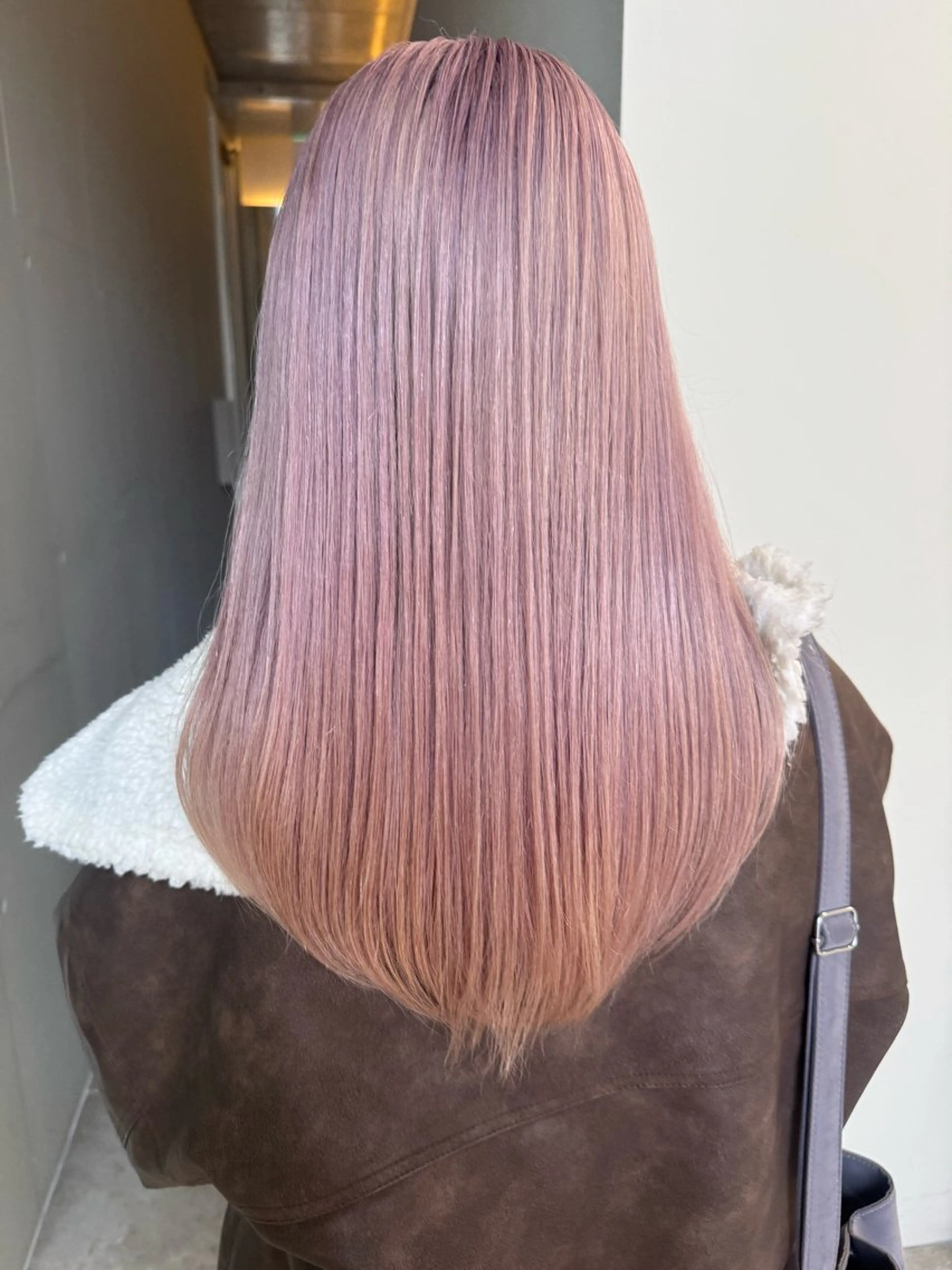 セミロング カラー 無料ボブカットモデル 様募集中/あいらのヘアスタイル