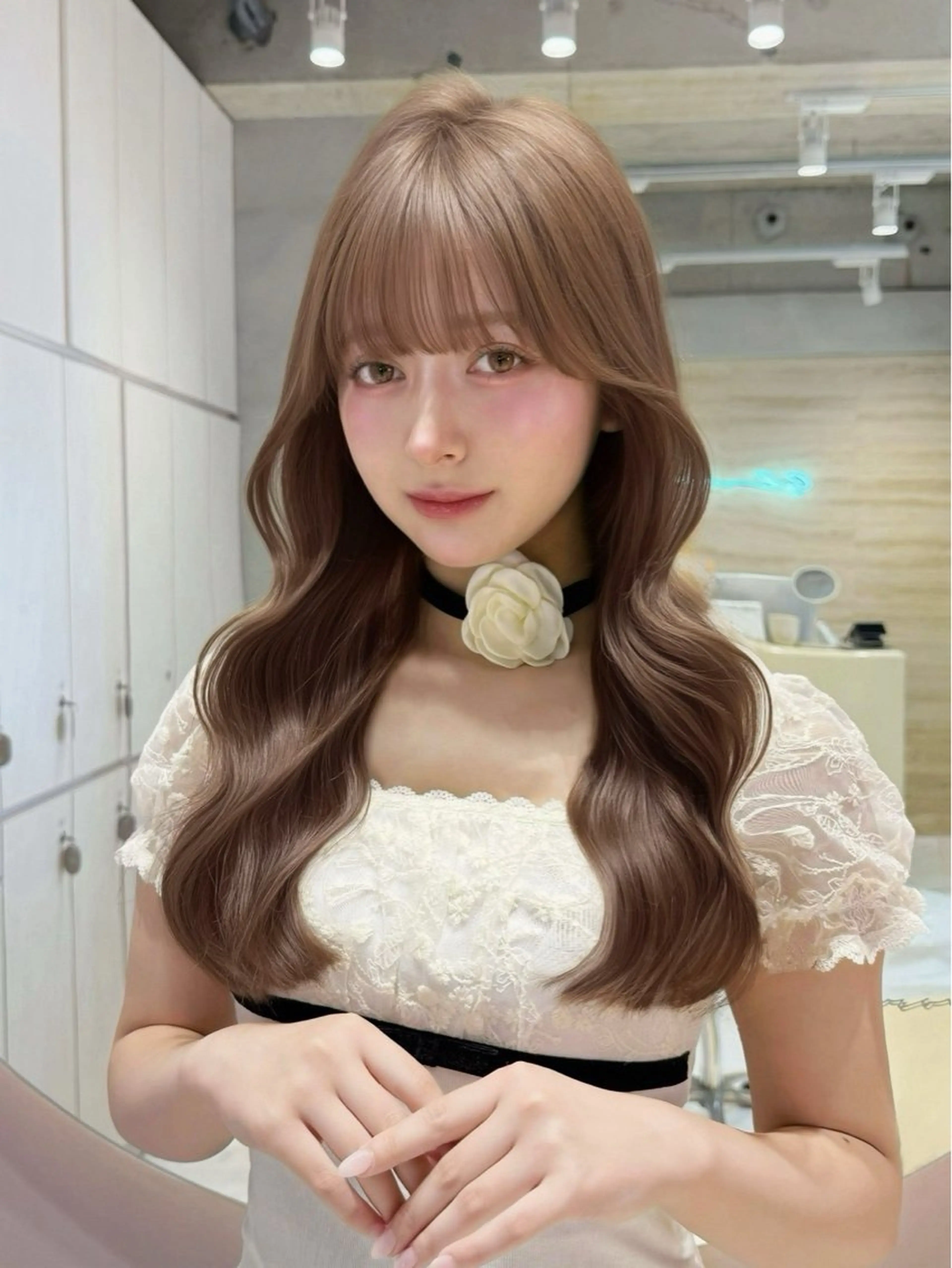 ロング カット ヘアカラー 大宮｜髪質改善×韓国 レイヤー💎しょうまのヘアスタイル