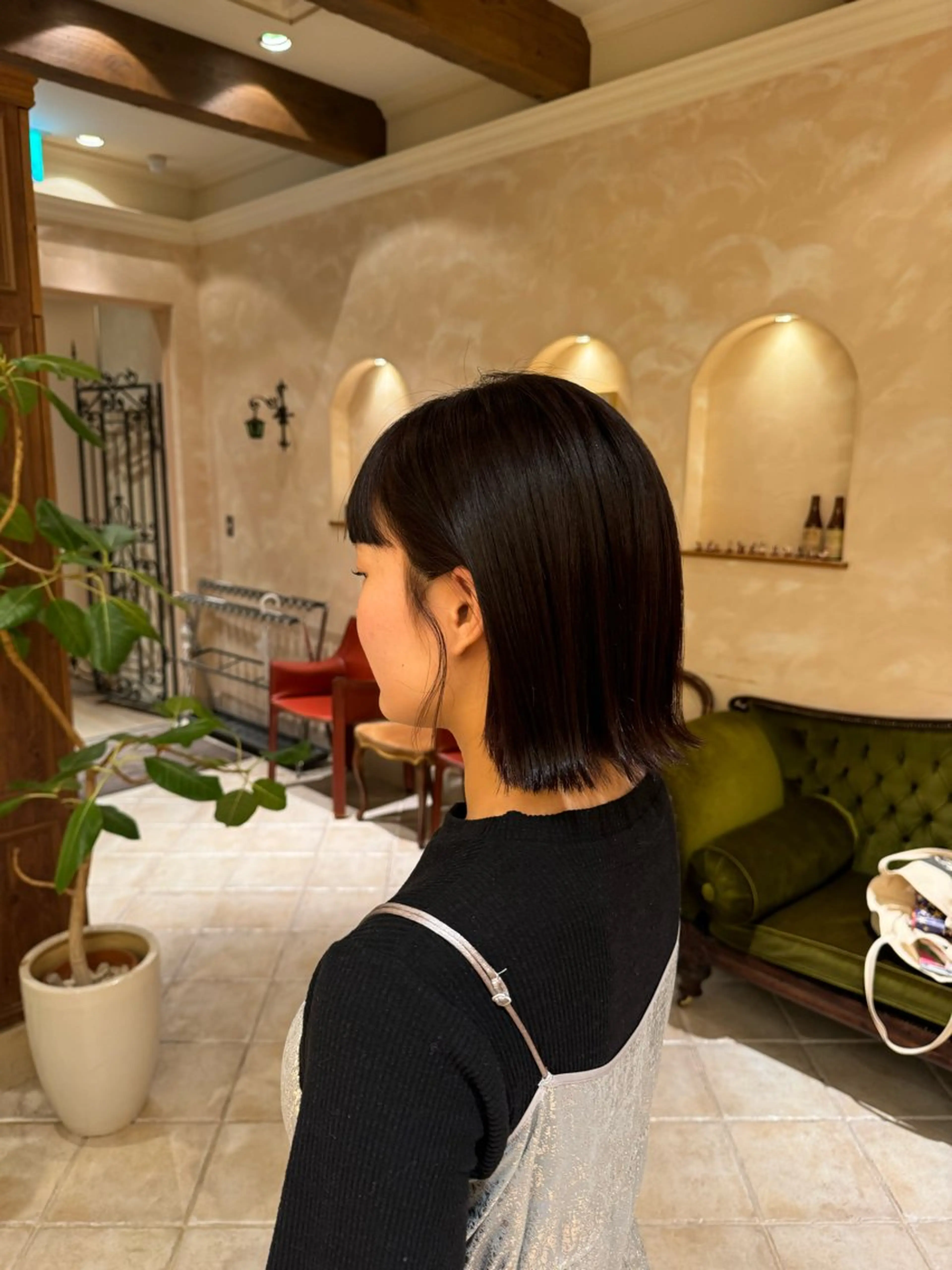 カラー ブラウンカラー BEAUTRIUM 265所属・北島 菜々美のヘアスタイル