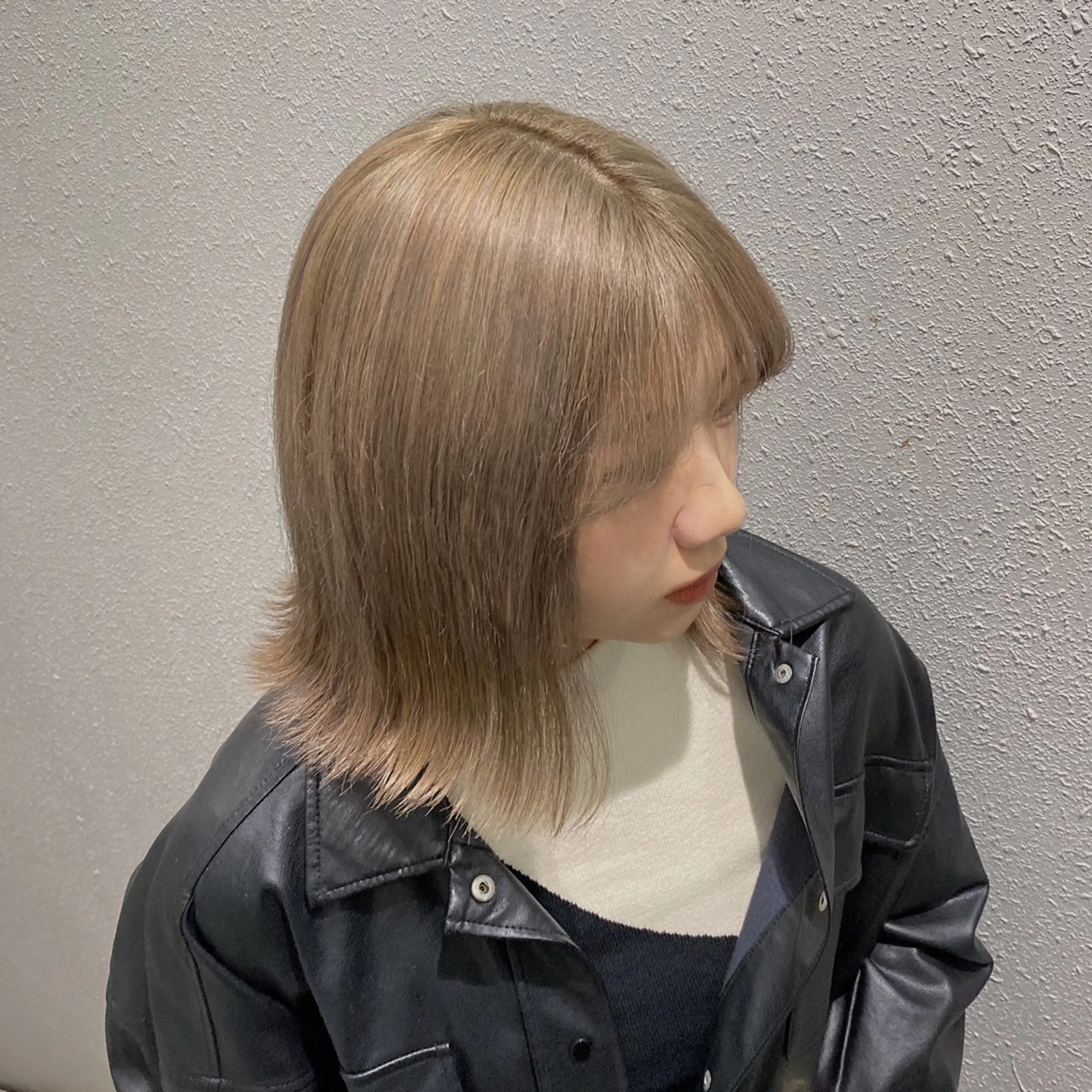 カラー ヘアカラー トリートメント RINA🦋 【韓国風/艶髪】のヘアスタイル