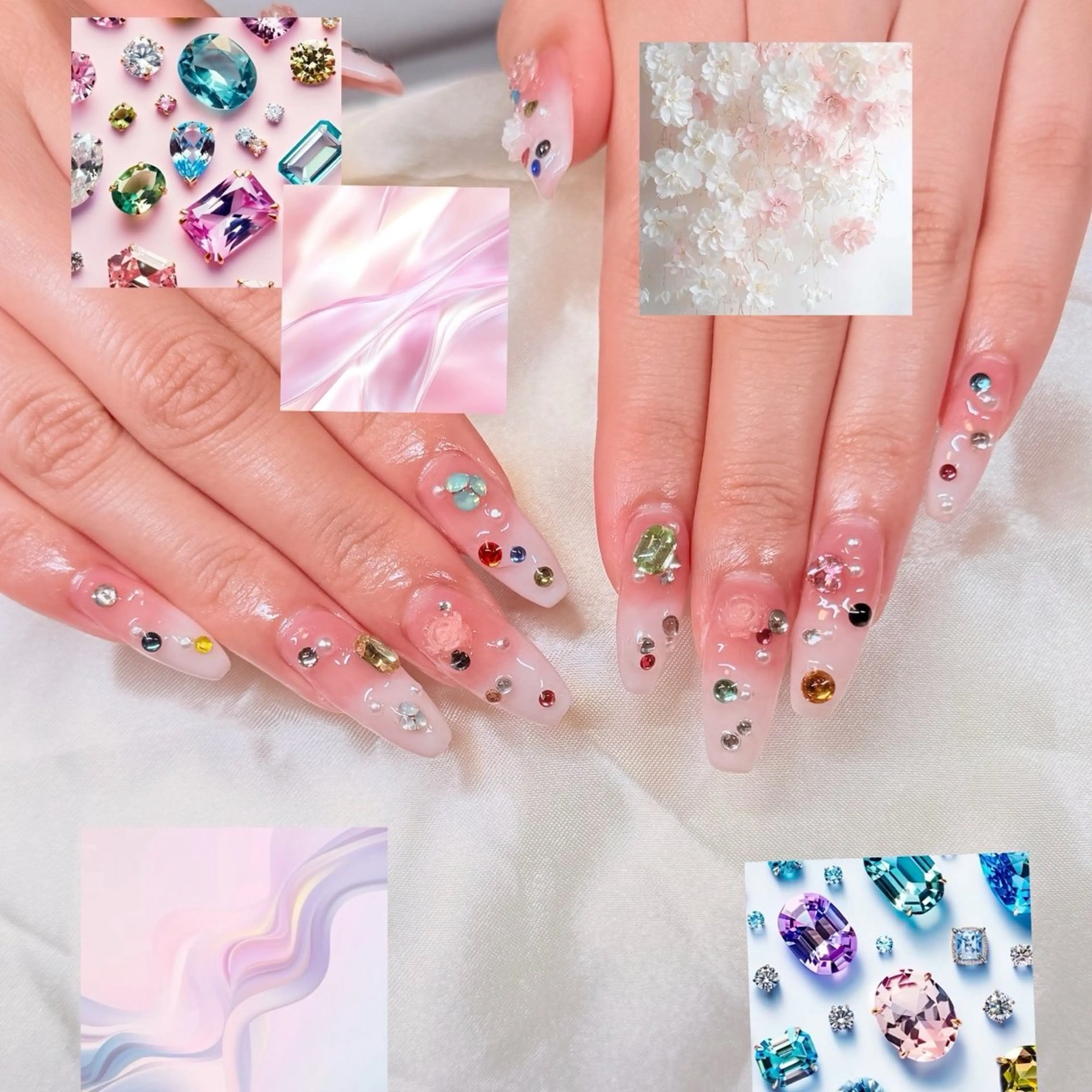 ネイル 長さ出し MIRA NAILROOM SALON所属・MIRA NAILROOMのネイルデザイン