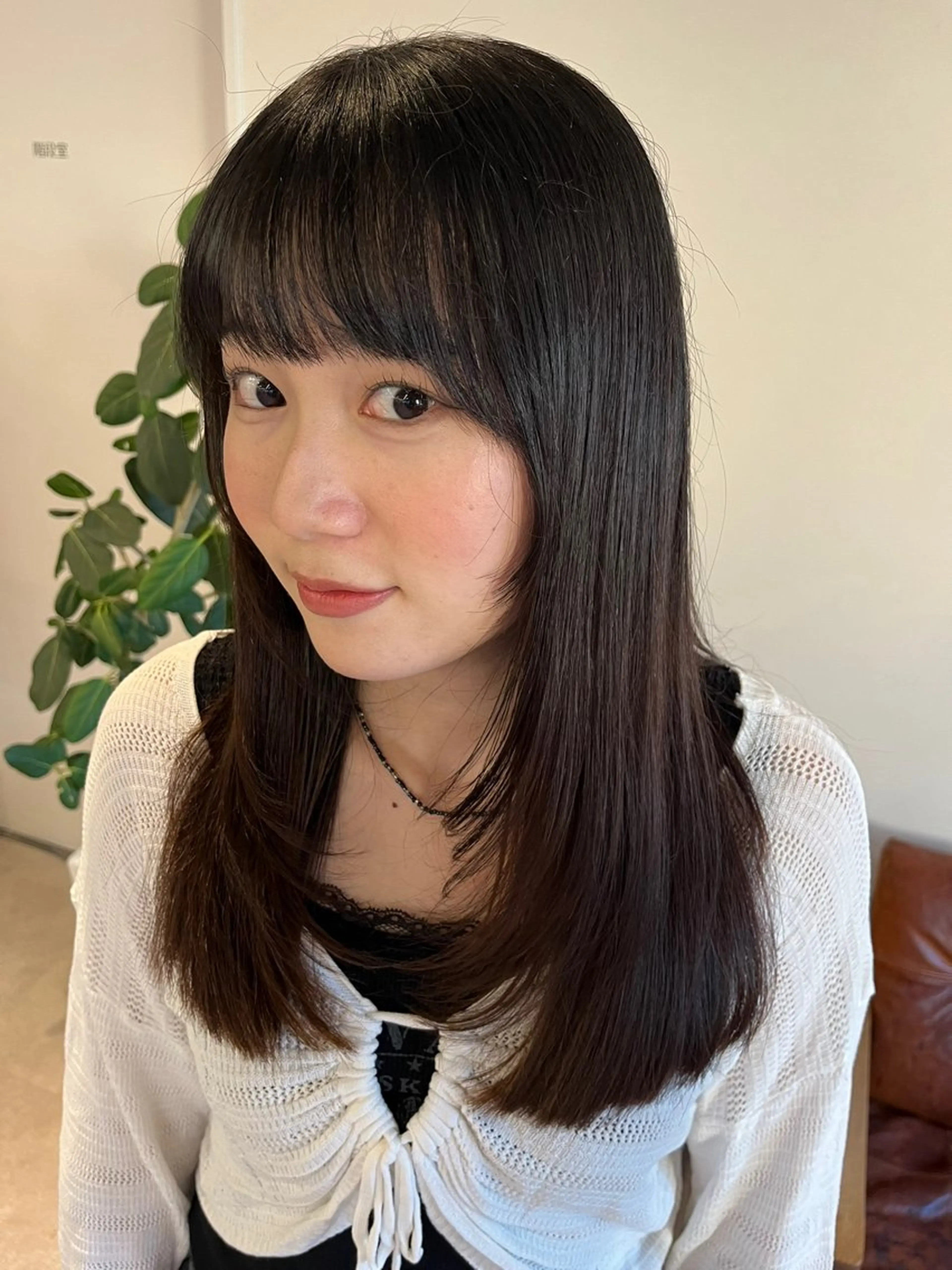 ロング レイヤーカット カット 梅田美容室/カット /Maoのヘアスタイル