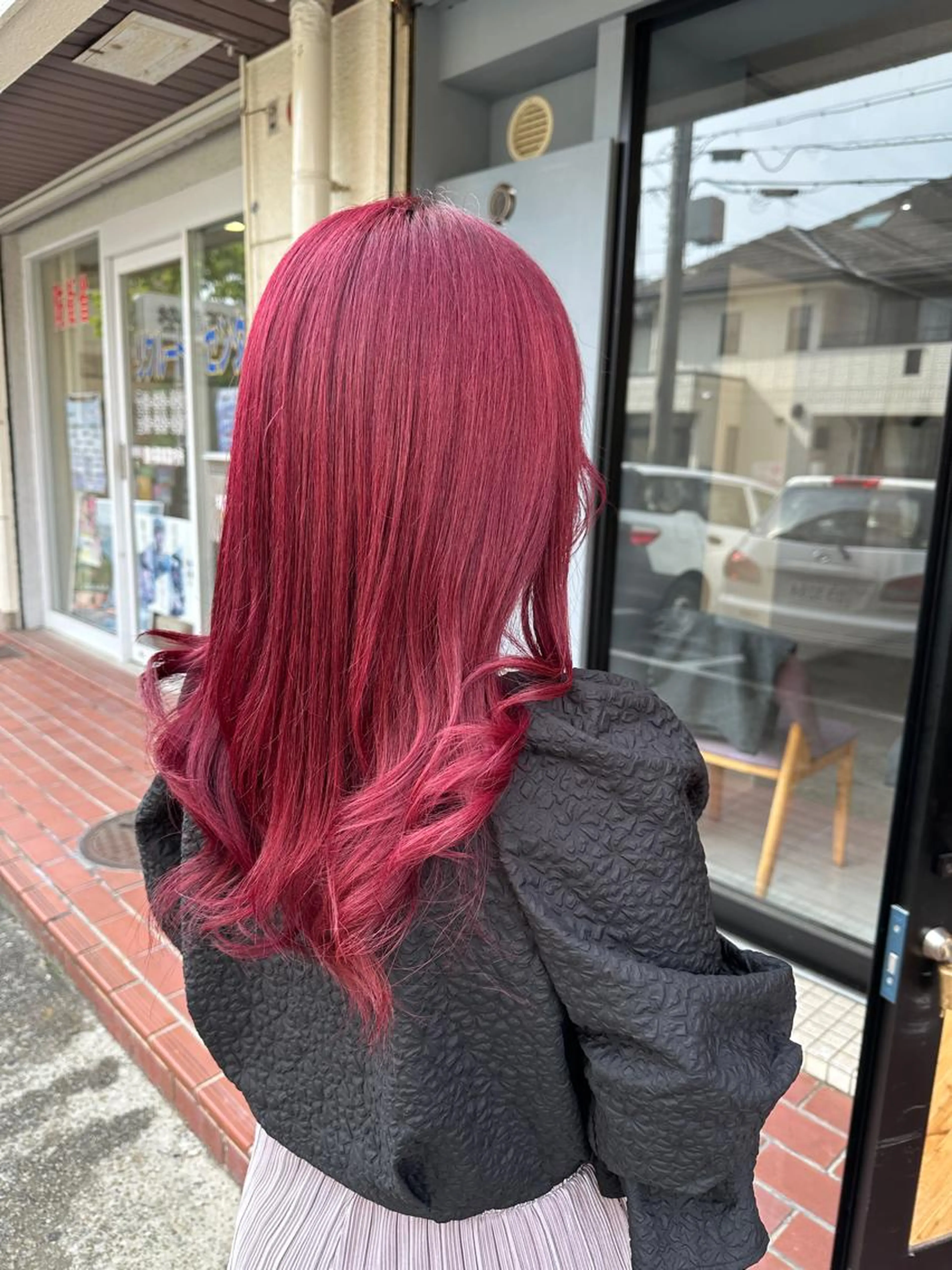 🌹minimo限定クーポン🌹似合わせカット＋ダブルカラー＋超音波ケアトリートメントの写真