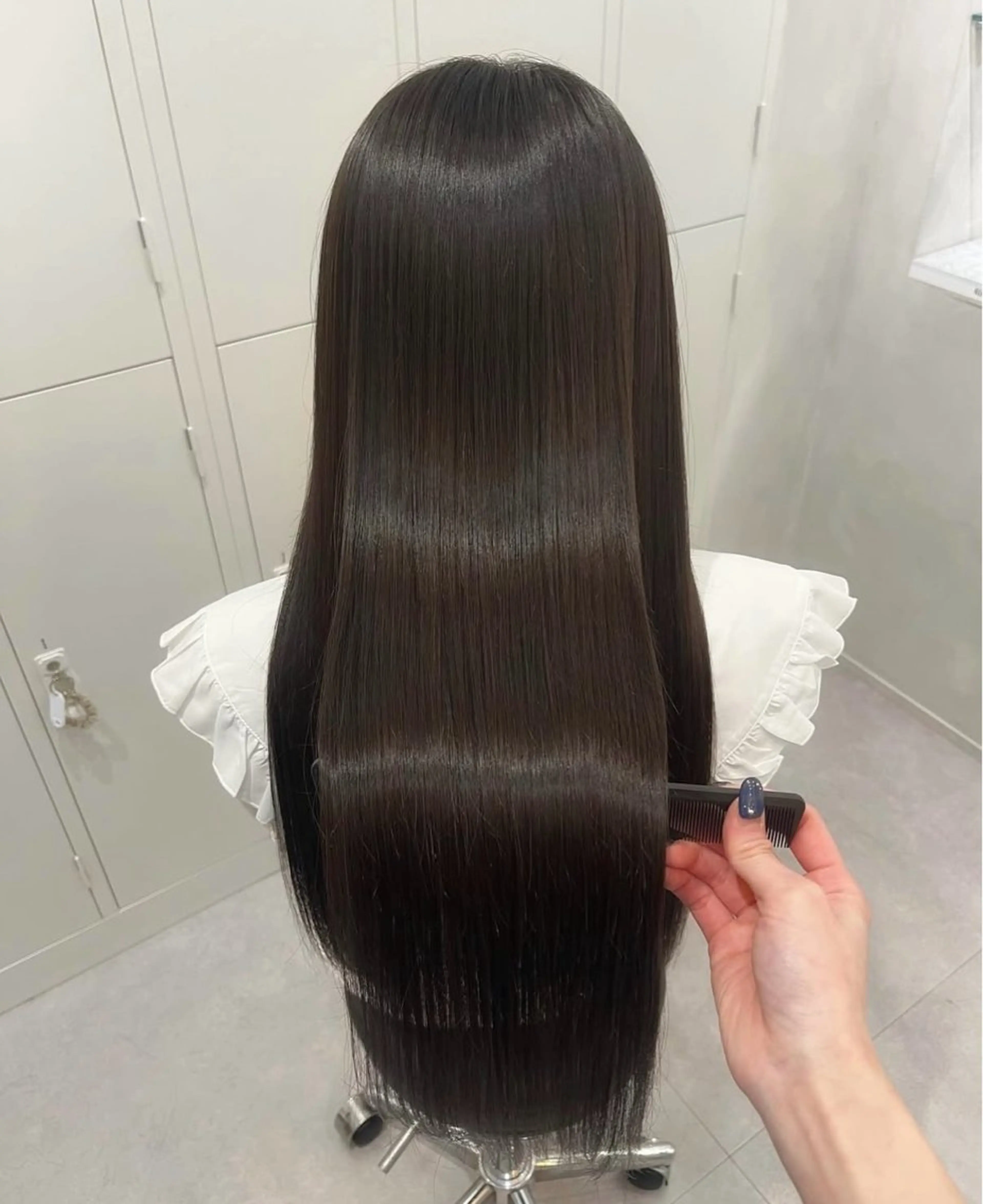 【レディース限定】平日19：30以降限定　　　　　　　　　　　髪質改善ストレートor縮毛矯正ストレート+トリートメントの写真