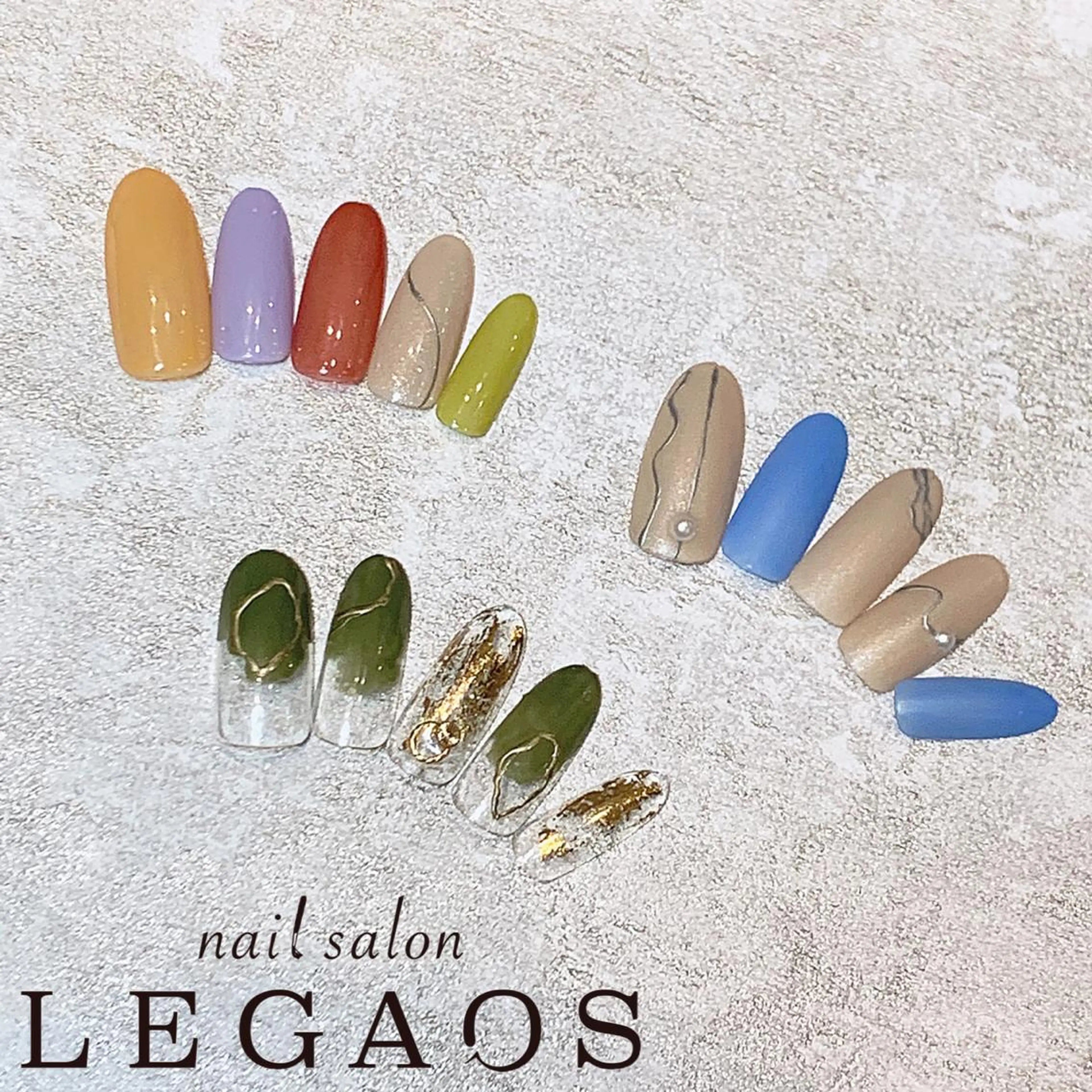 ネイル ｾﾝﾀｰ南 LEGAOSあきのネイルデザイン